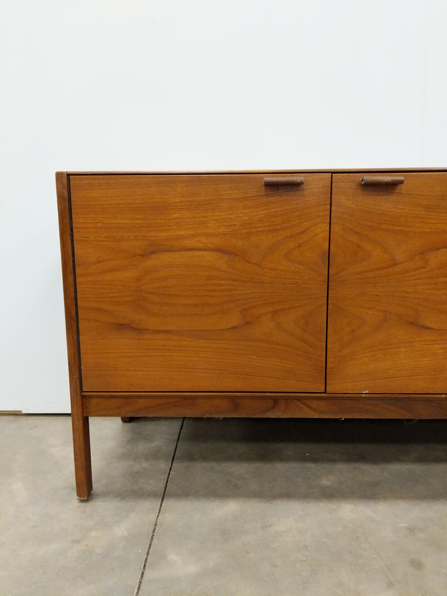 Vintage Mid Century Modern Teak Credenza by Meredew