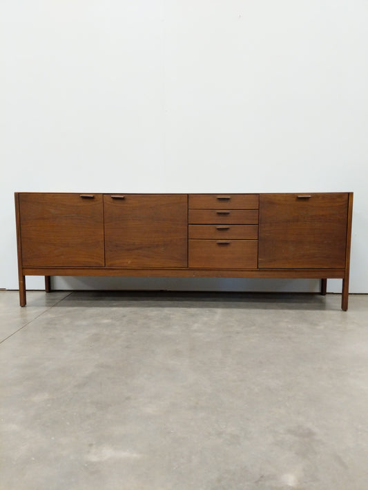 Vintage Mid Century Modern Teak Credenza by Meredew