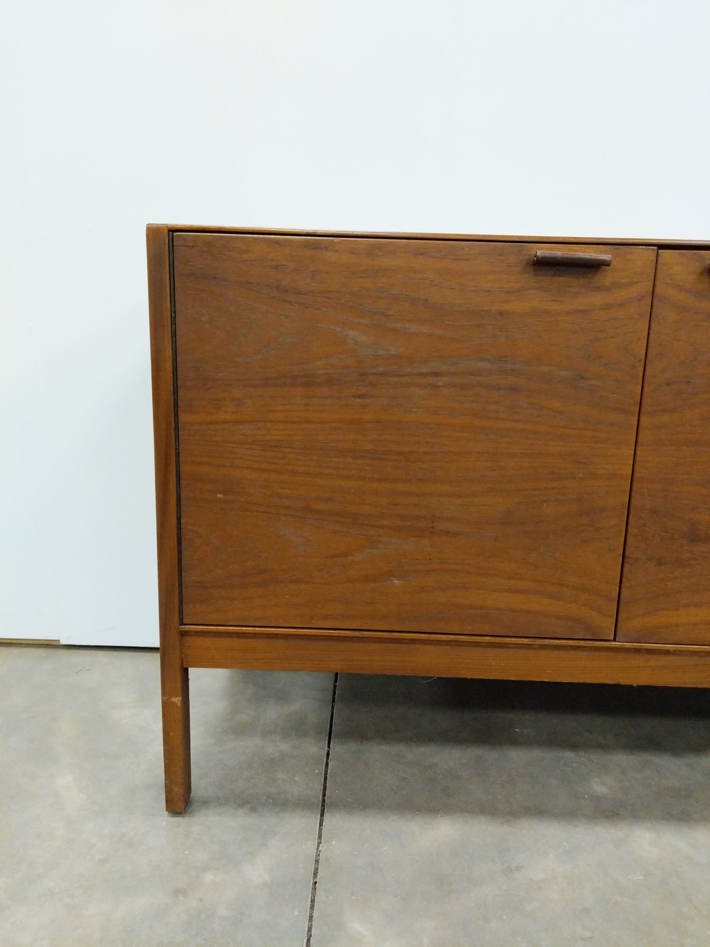 Vintage Mid Century Modern Teak Credenza by Meredew