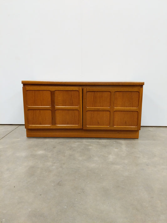 Vintage Mid Century Modern Teak Cabinet / Console by Nathan