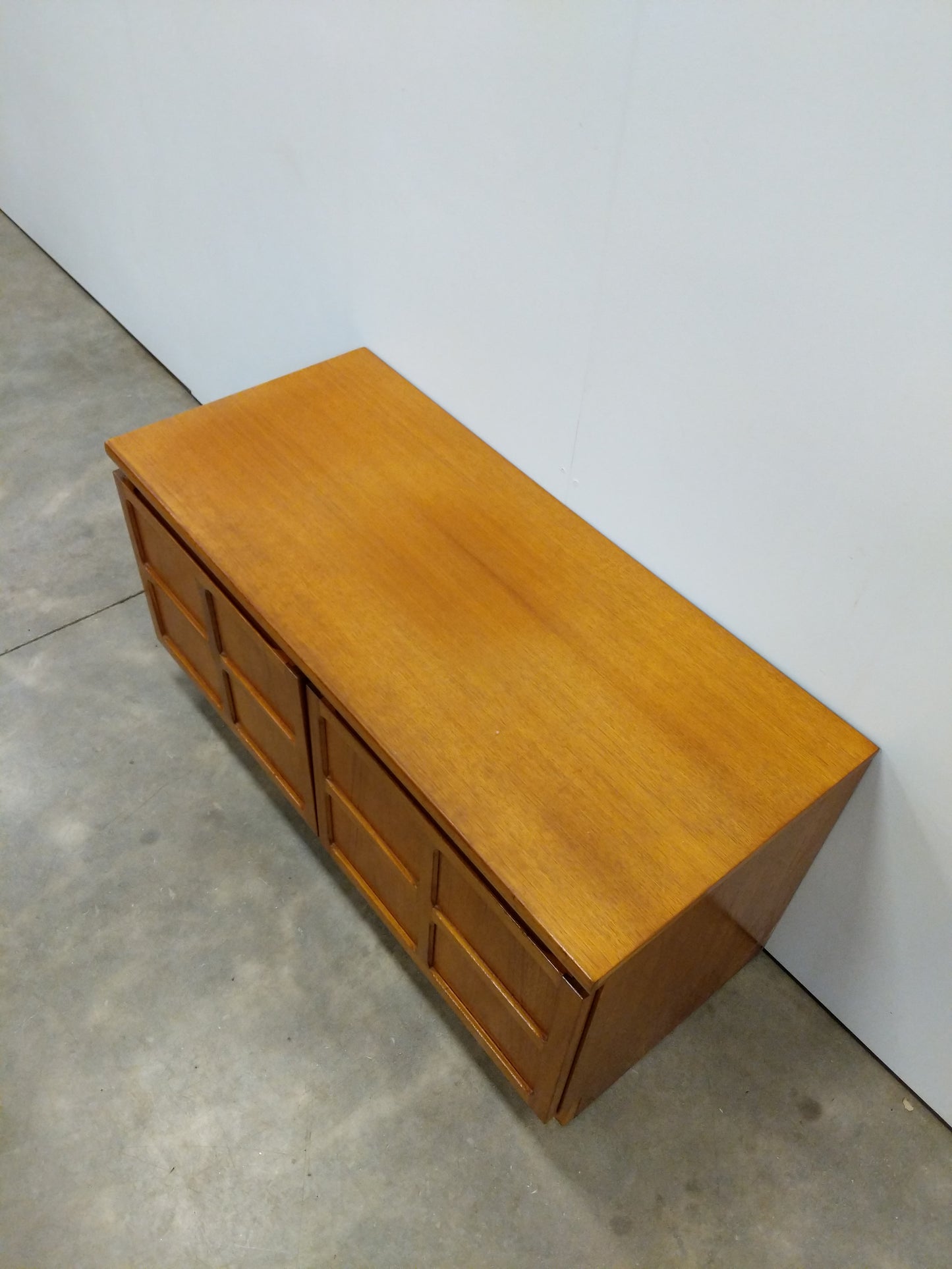 Vintage Mid Century Modern Teak Cabinet / Console by Nathan