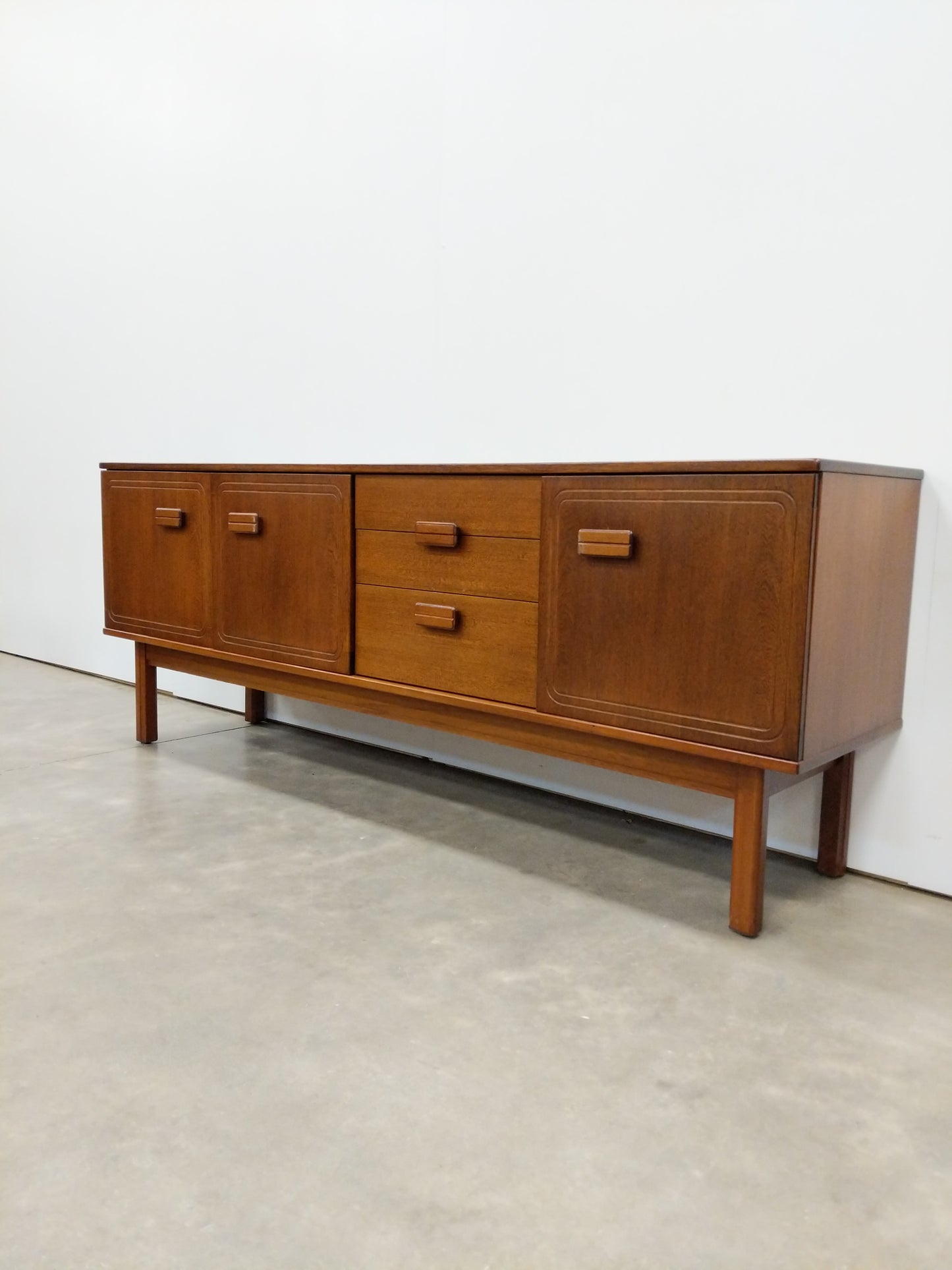 Vintage Mid Century Modern Credenza by Alfred Cox