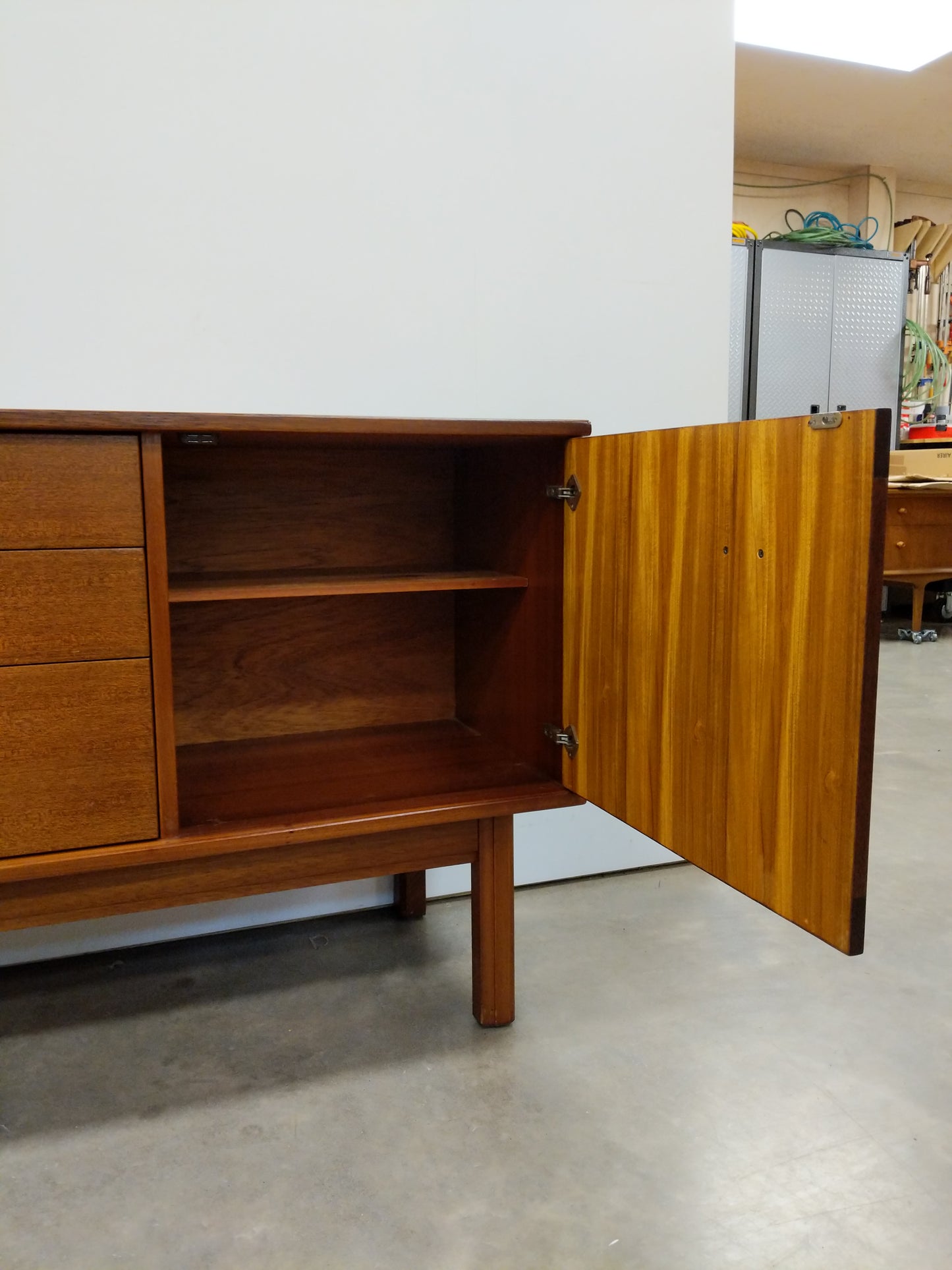 Vintage Mid Century Modern Credenza by Alfred Cox