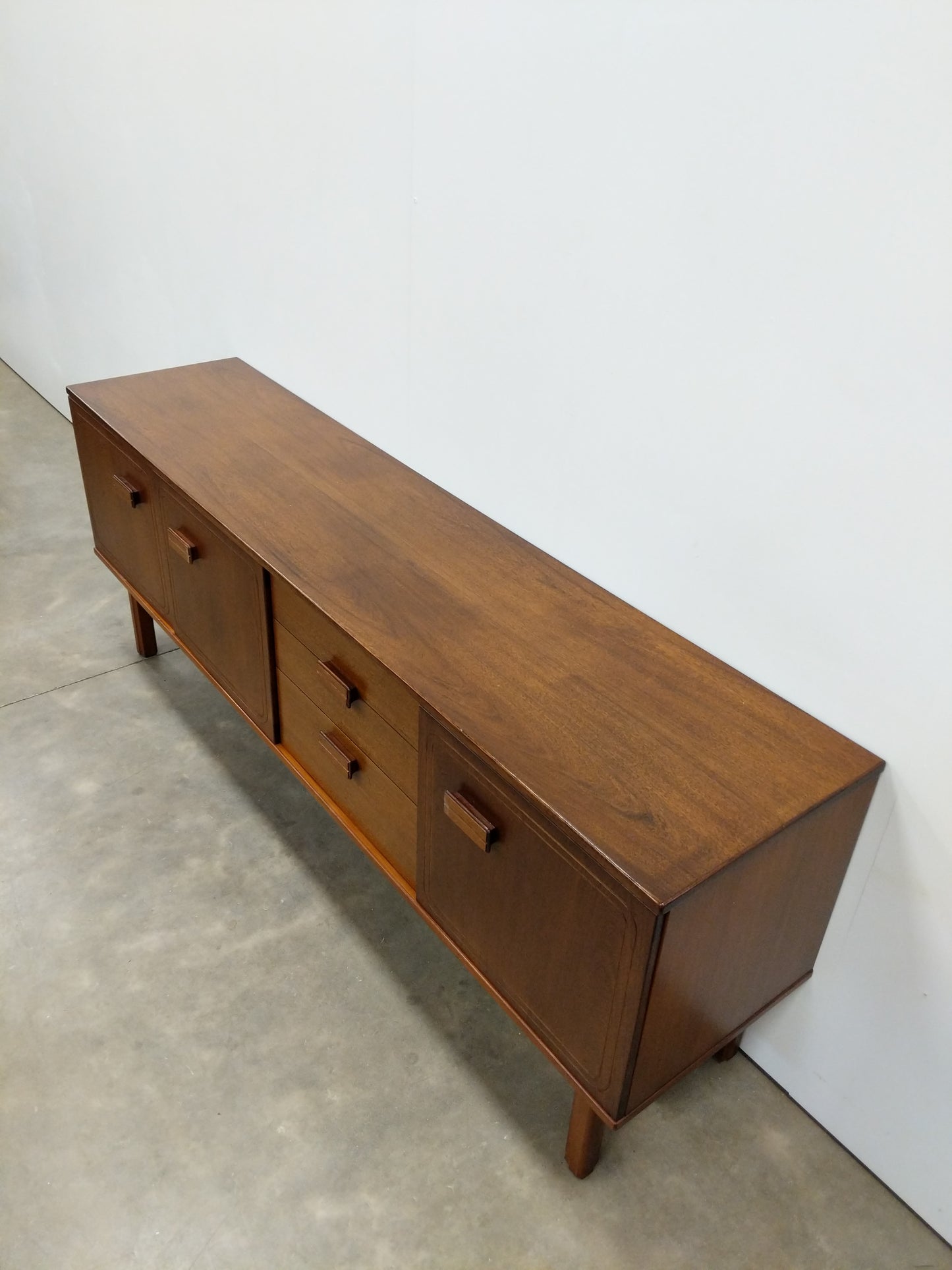 Vintage Mid Century Modern Credenza by Alfred Cox