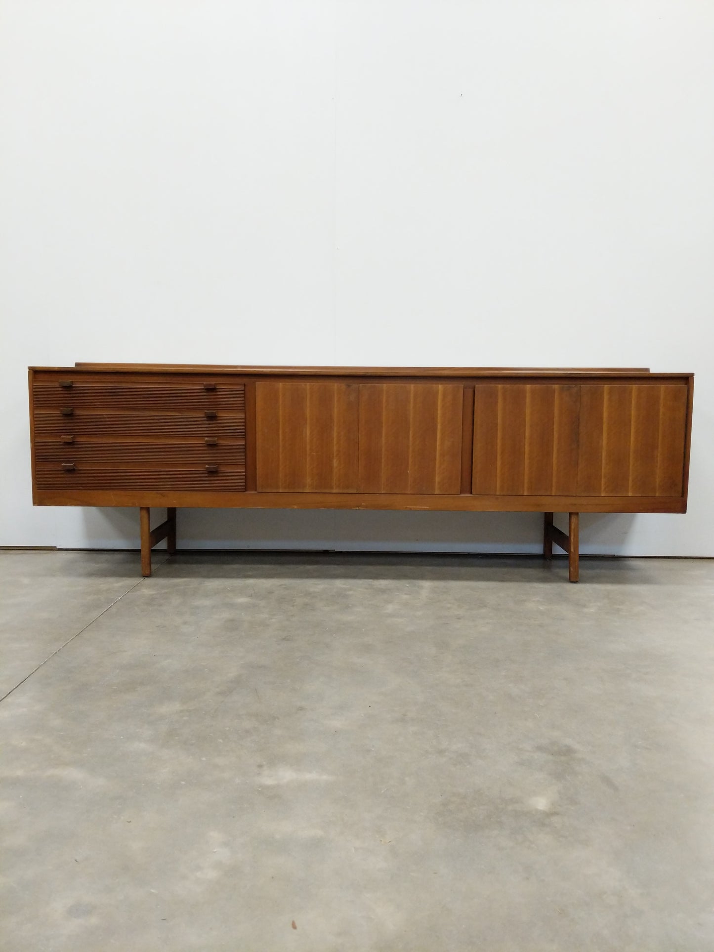 Vintage Mid Century Modern Credenza