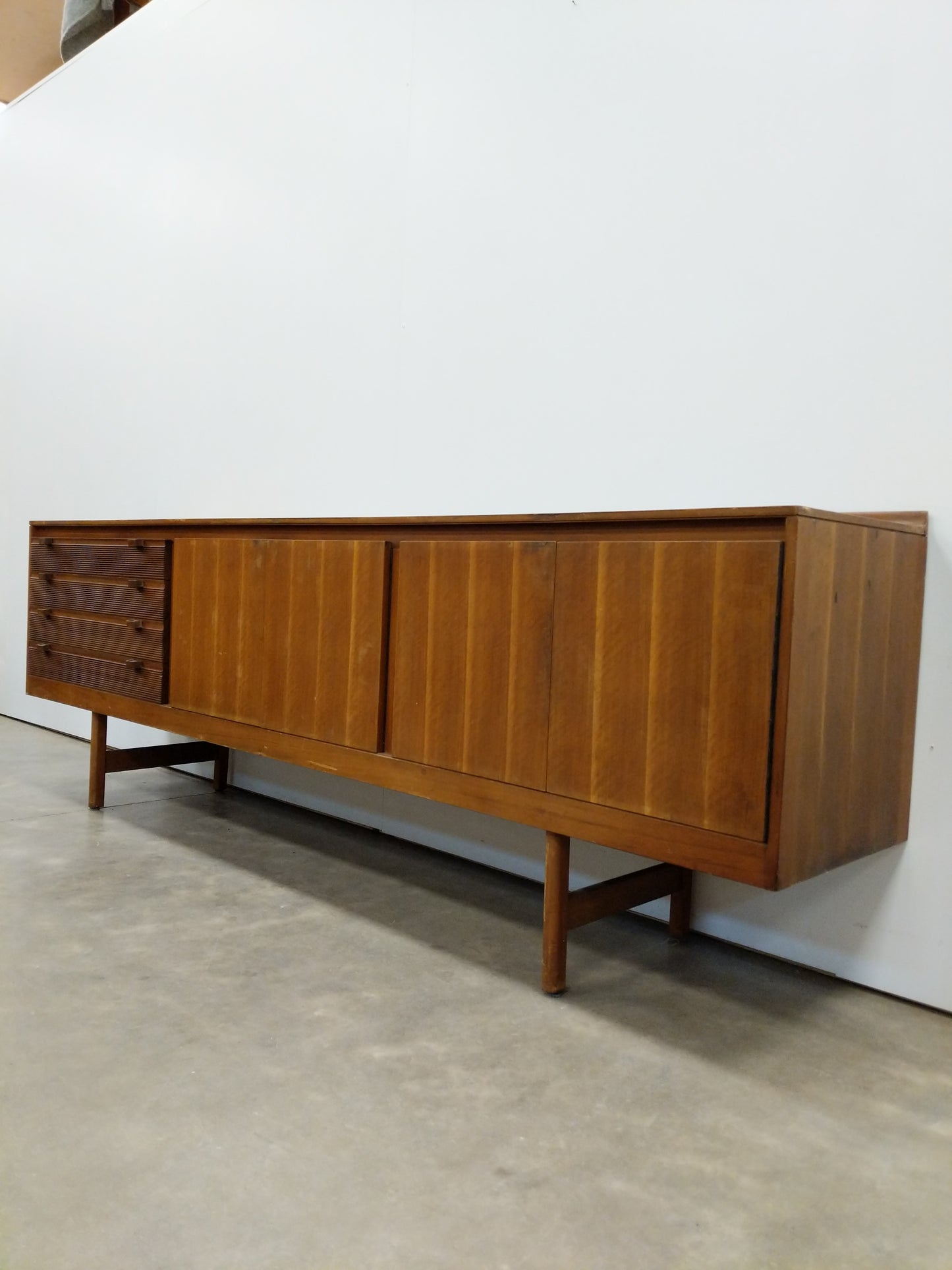 Vintage Mid Century Modern Credenza