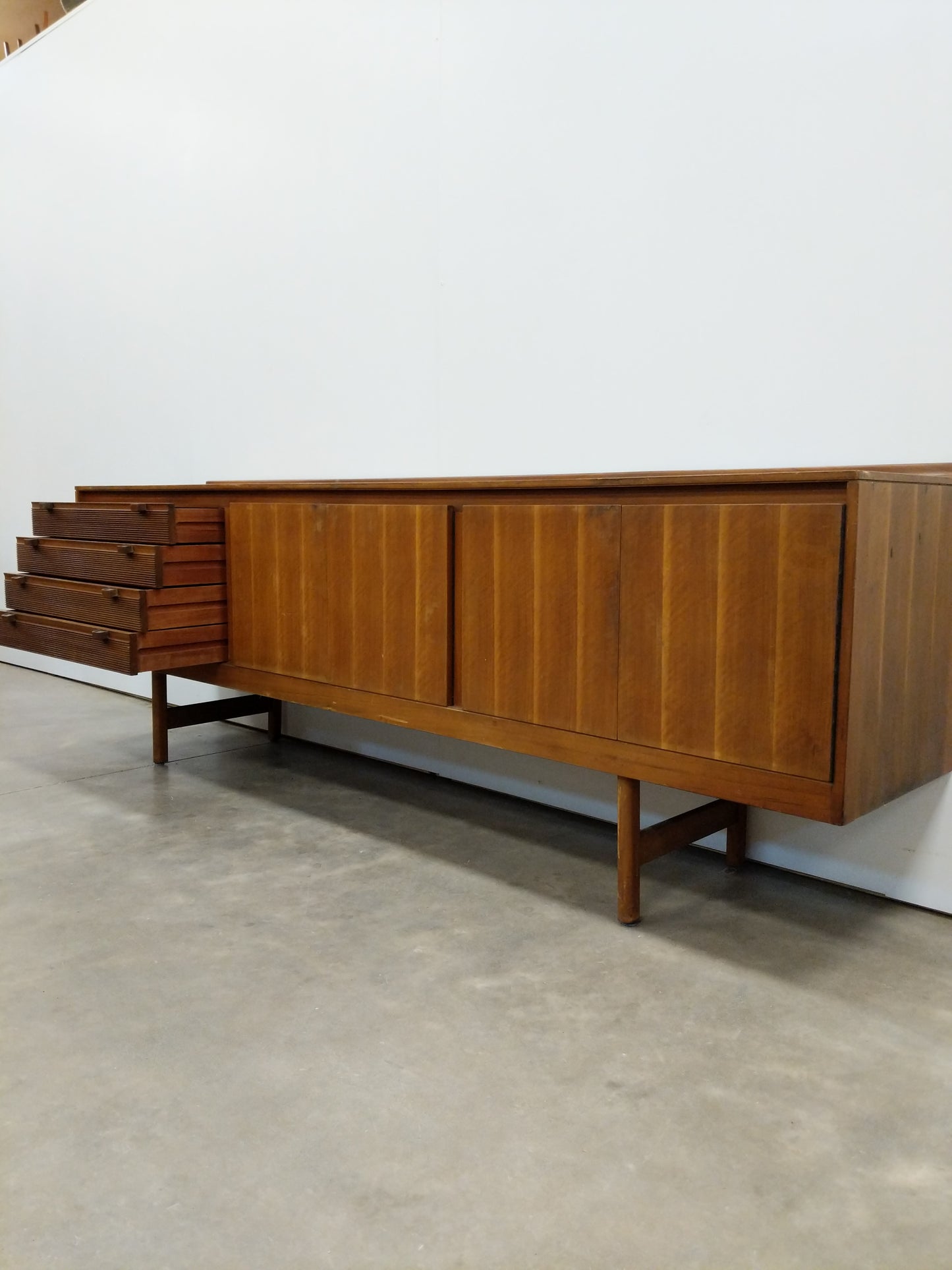 Vintage Mid Century Modern Credenza