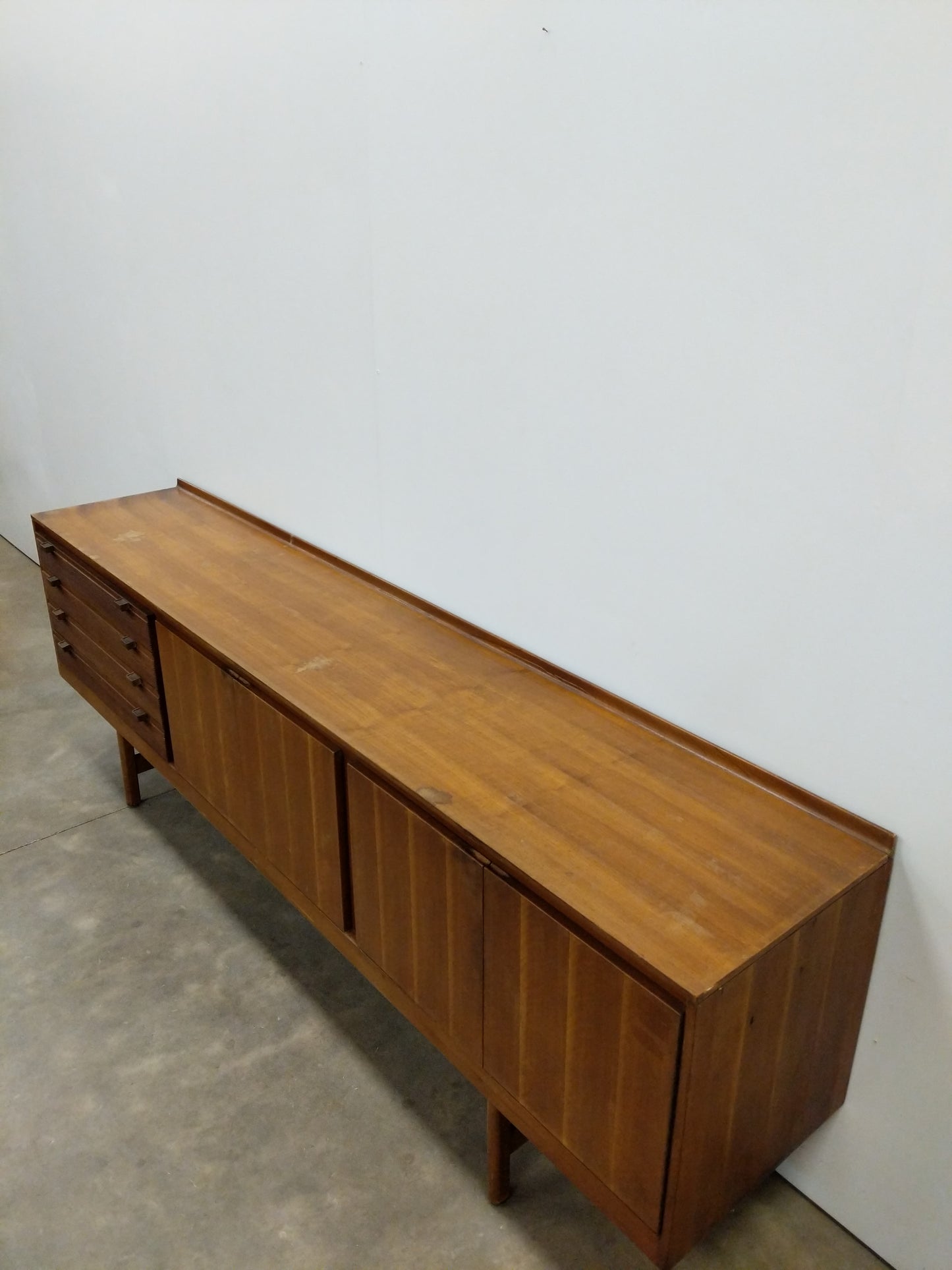 Vintage Mid Century Modern Credenza