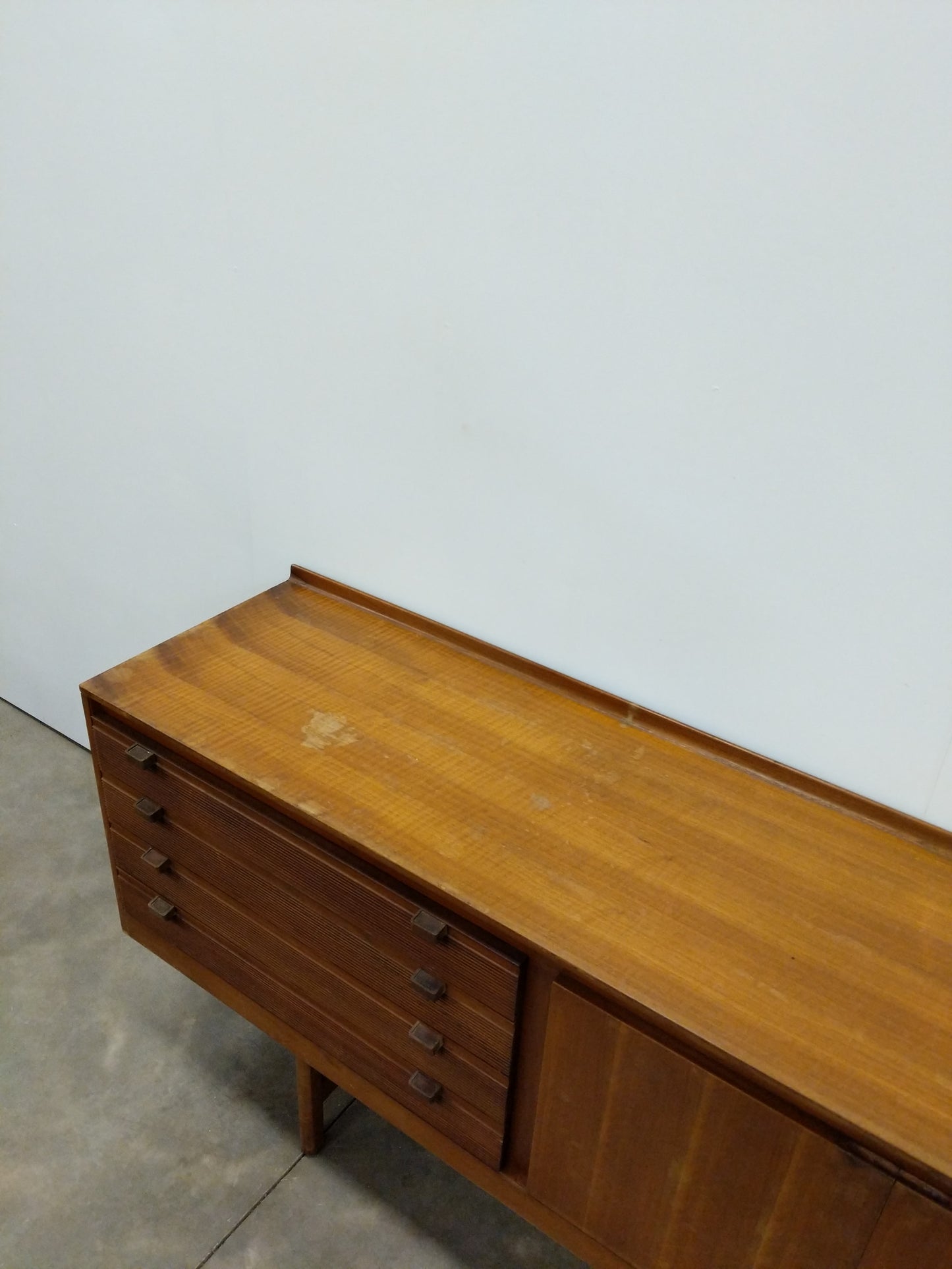 Vintage Mid Century Modern Credenza