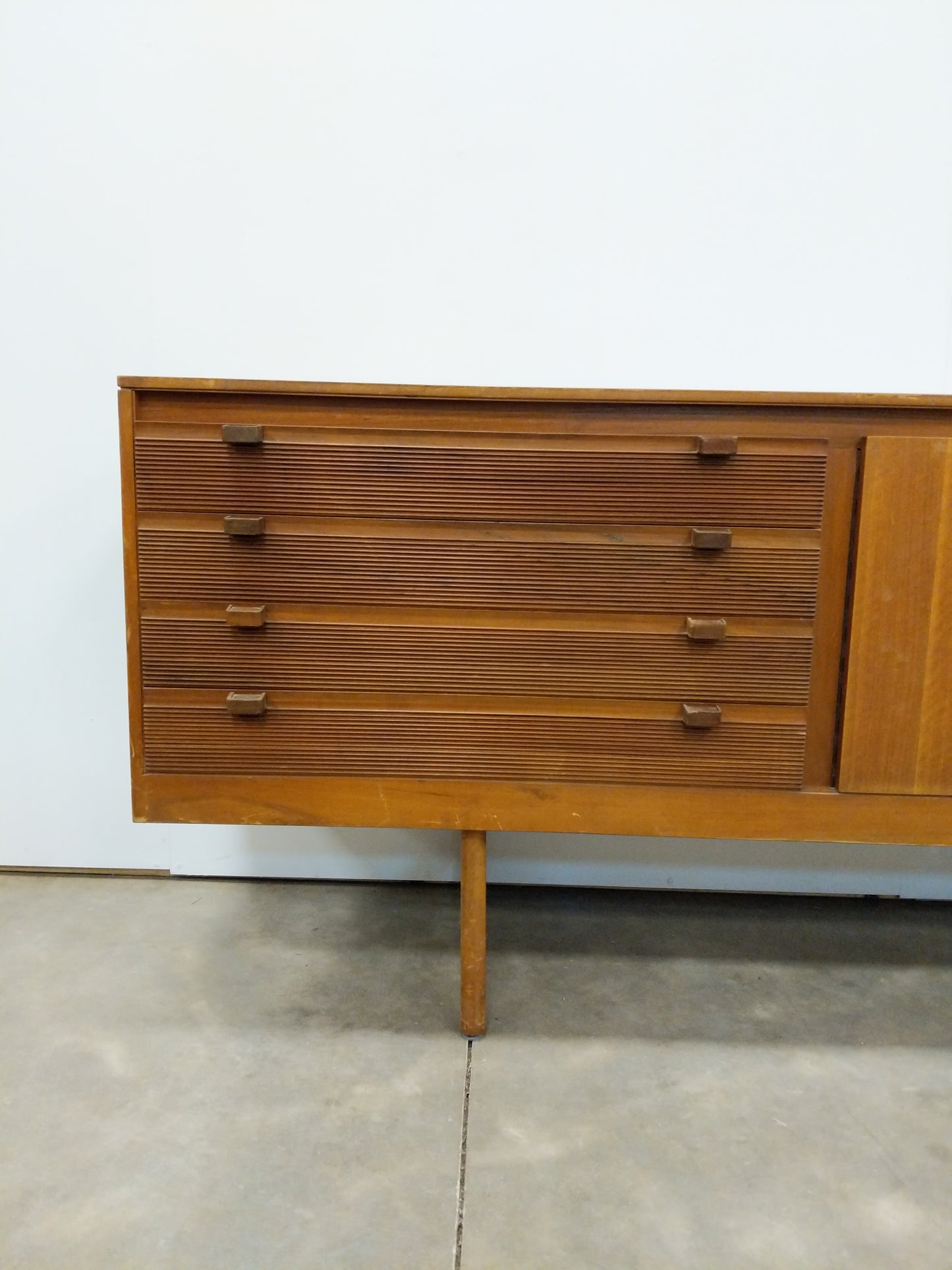 Vintage Mid Century Modern Credenza
