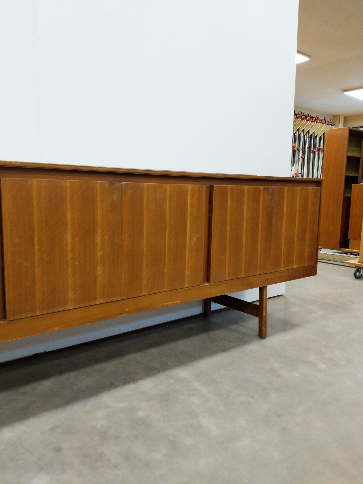 Vintage Mid Century Modern Credenza