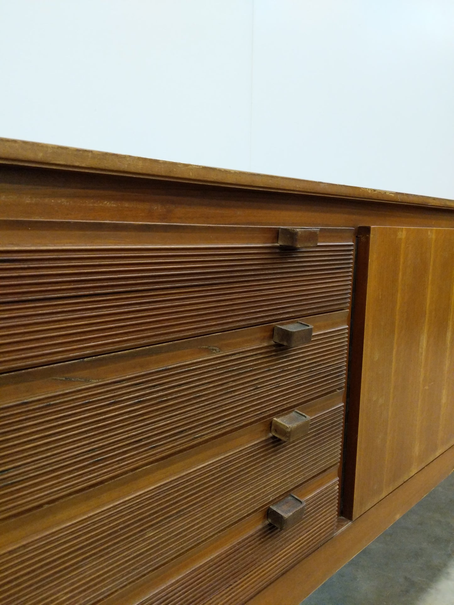 Vintage Mid Century Modern Credenza