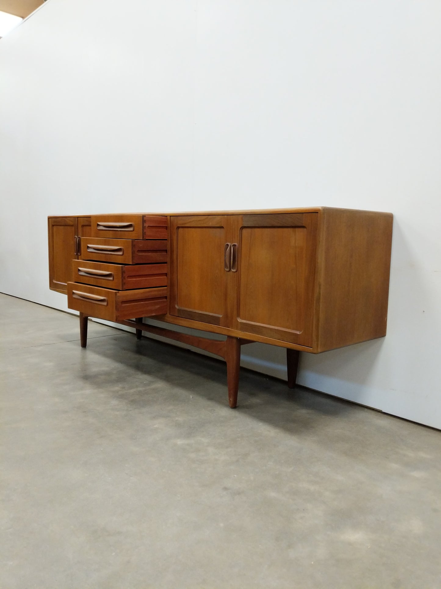 Vintage Mid Century Modern Teak Credenza by G Plan