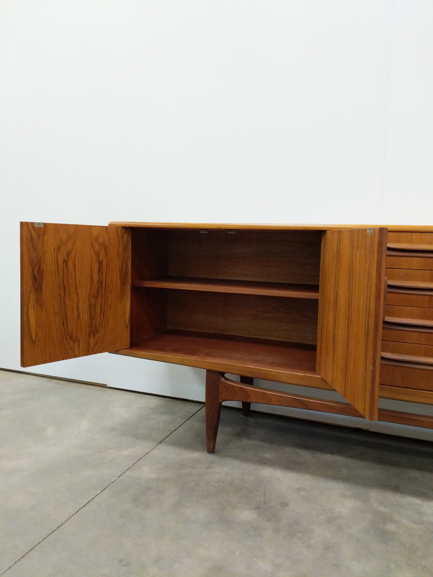 Vintage Mid Century Modern Teak Credenza by G Plan