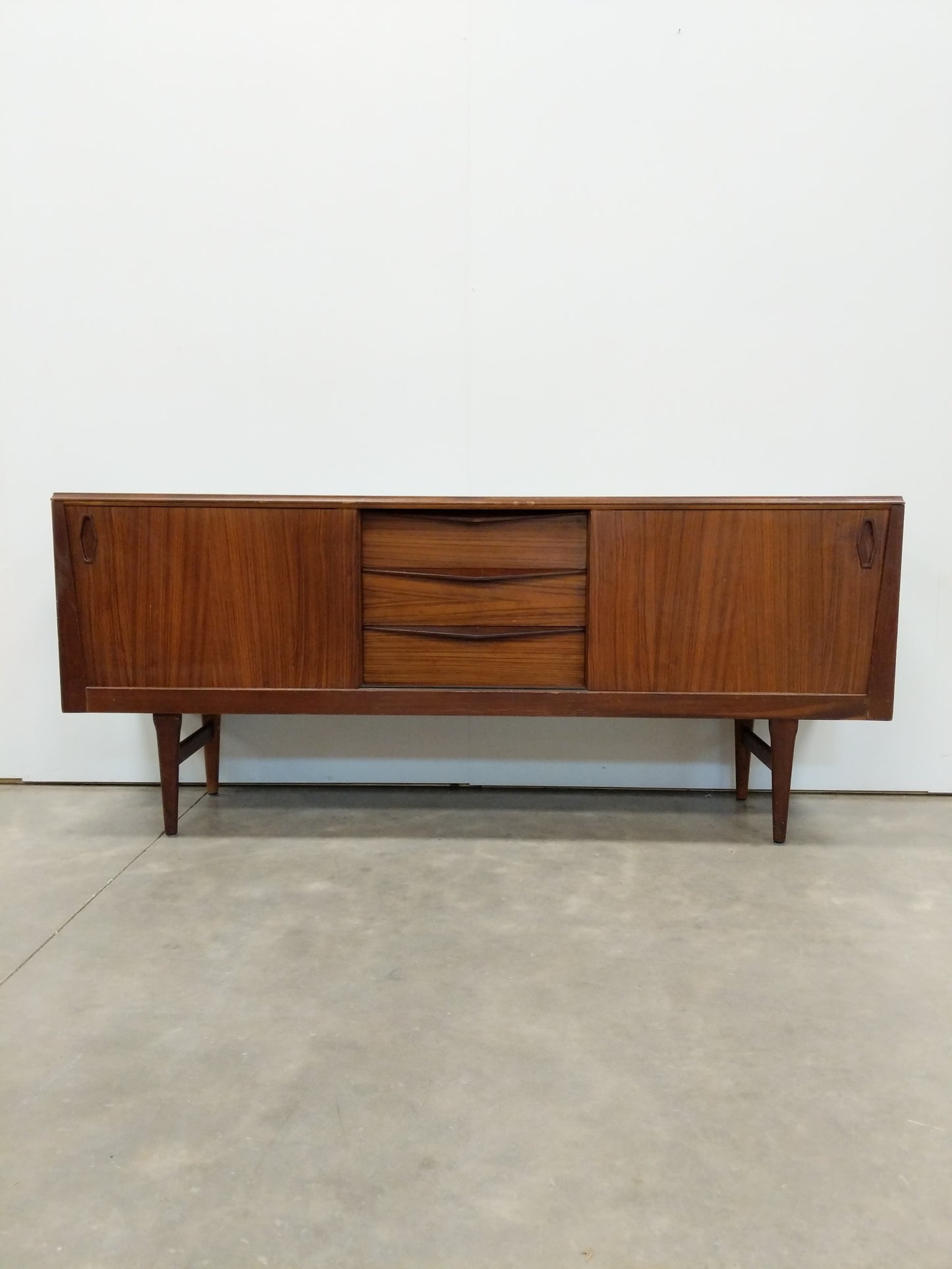 Vintage Mid Century Modern Credenza