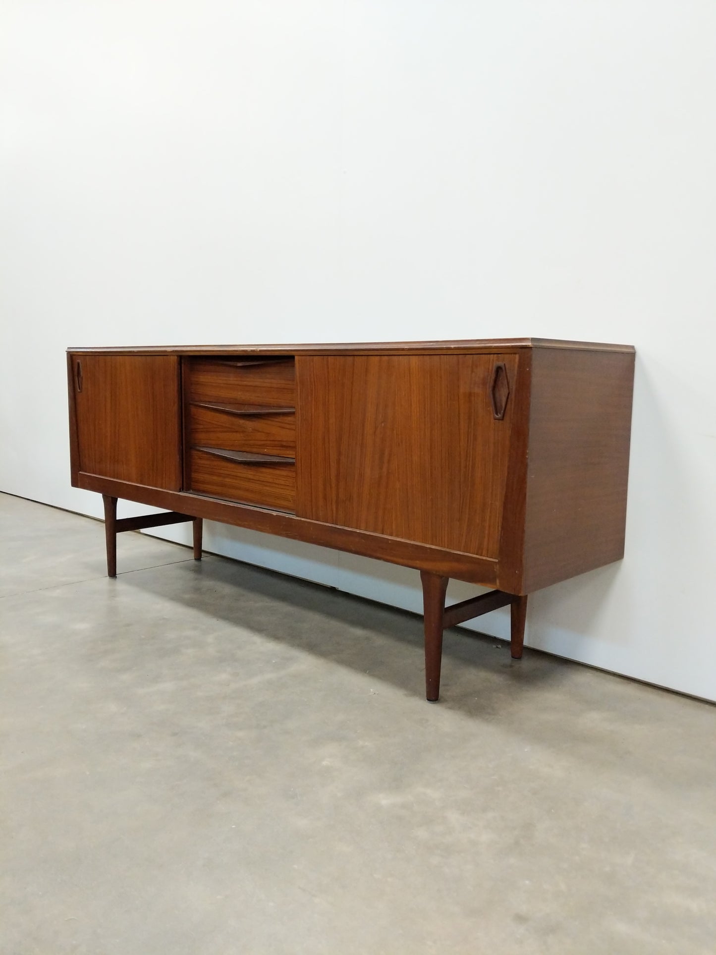 Vintage Mid Century Modern Credenza
