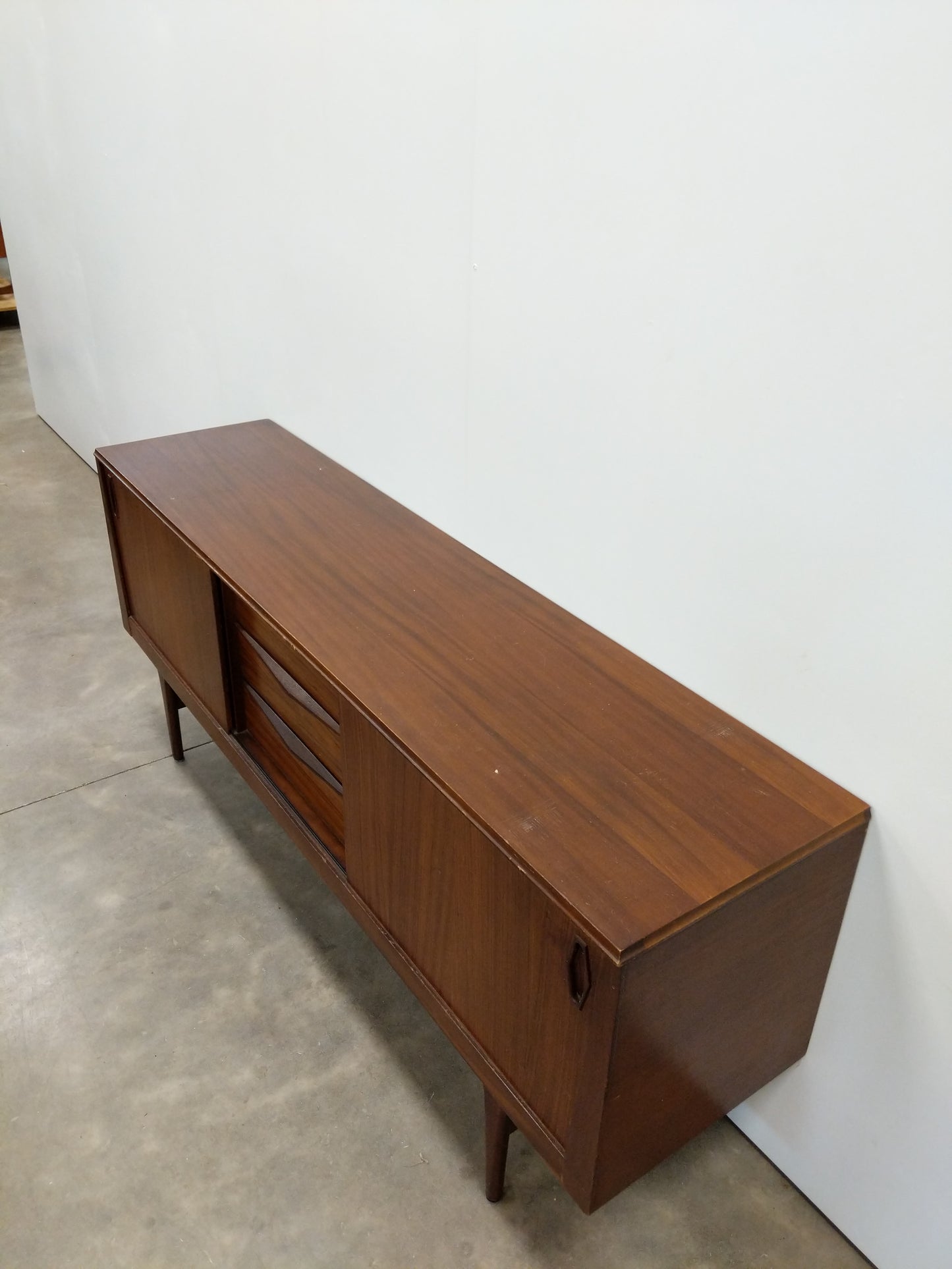 Vintage Mid Century Modern Credenza