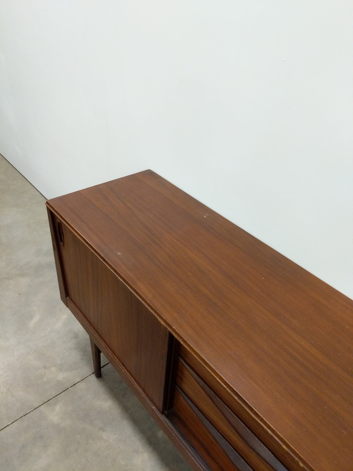 Vintage Mid Century Modern Credenza