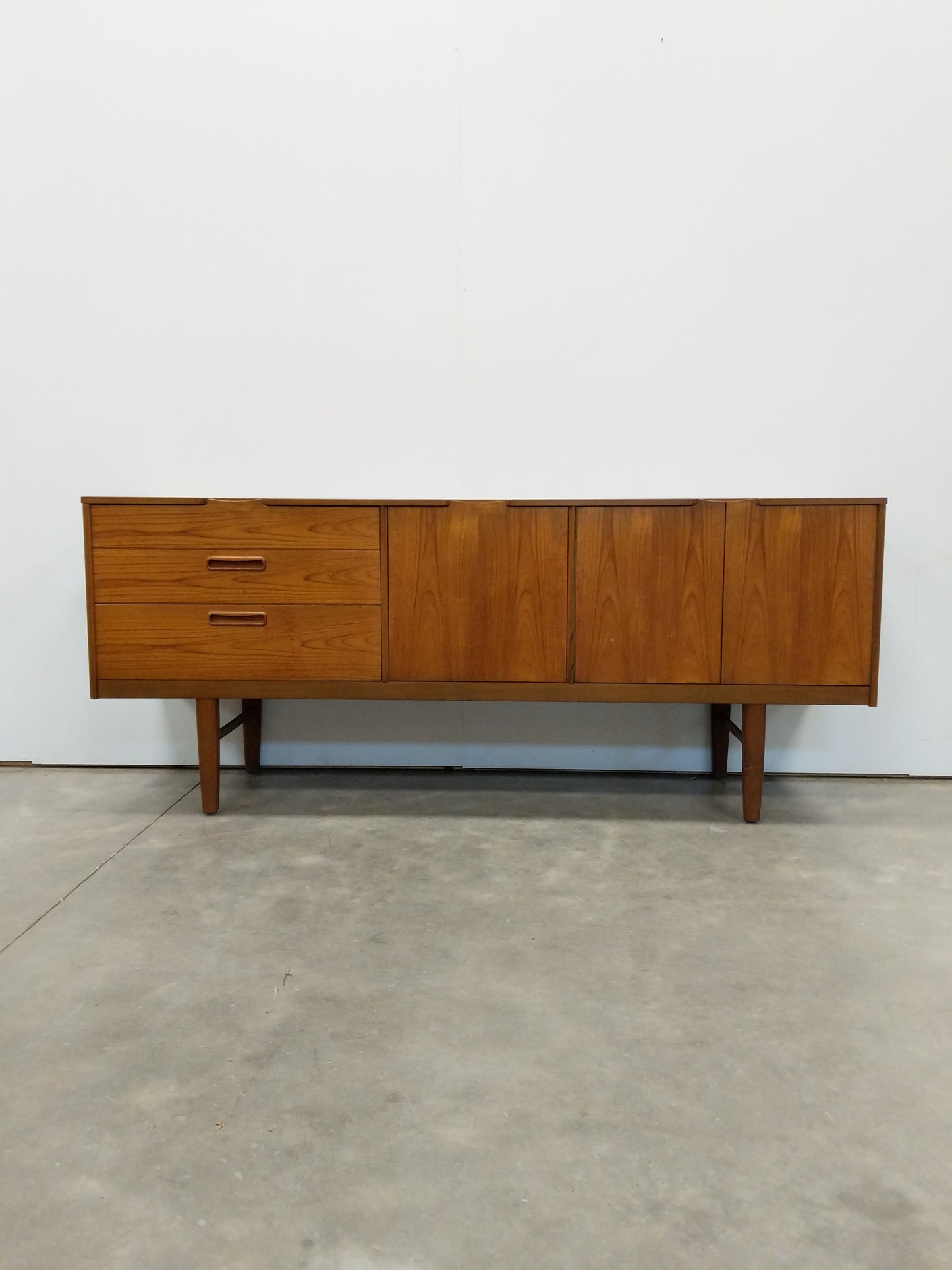 Vintage Mid Century Modern Teak Credenza by Nathan