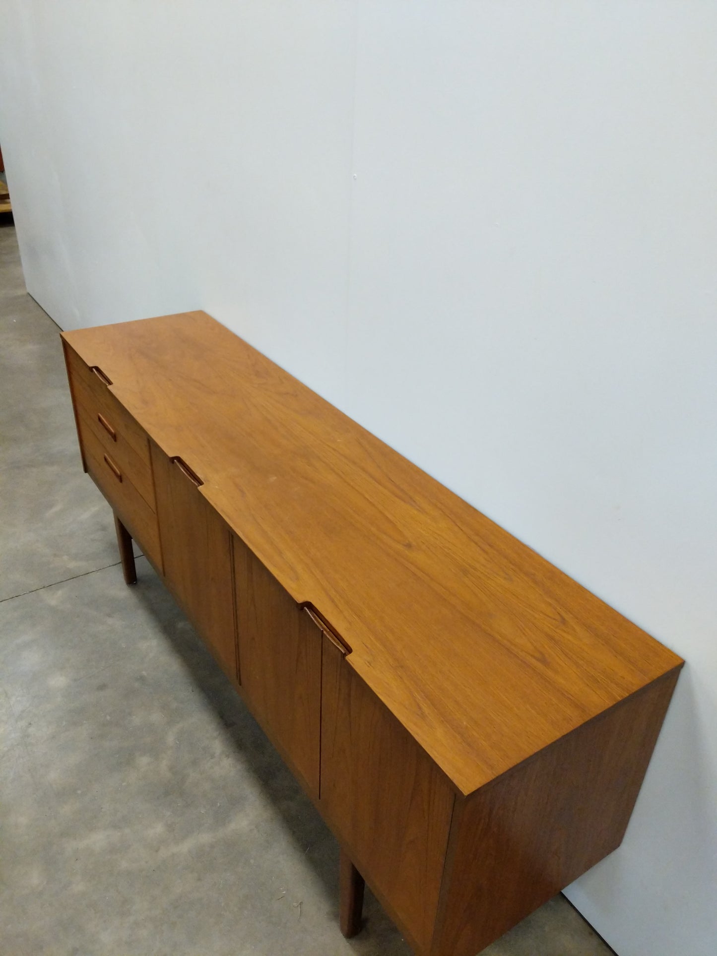 Vintage Mid Century Modern Teak Credenza by Nathan