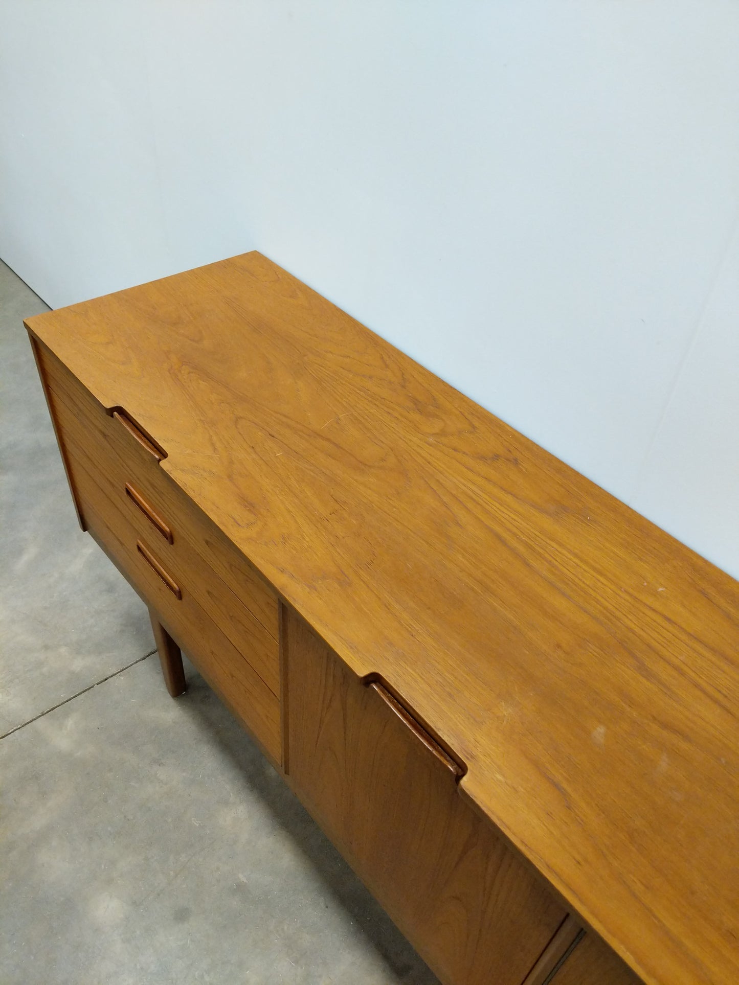 Vintage Mid Century Modern Teak Credenza by Nathan