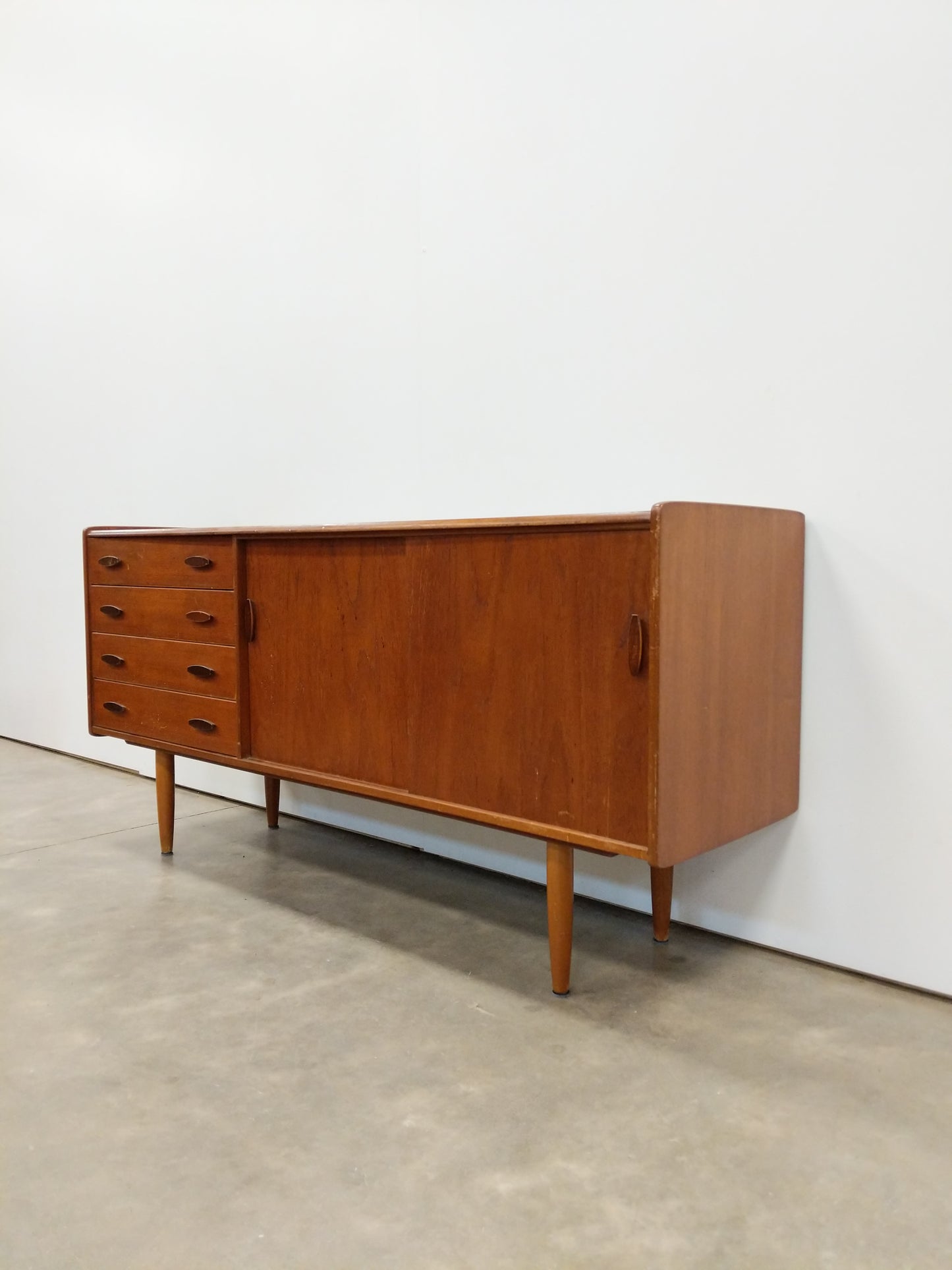 Vintage Mid Century Modern Teak Credenza by Welters of Wycombe