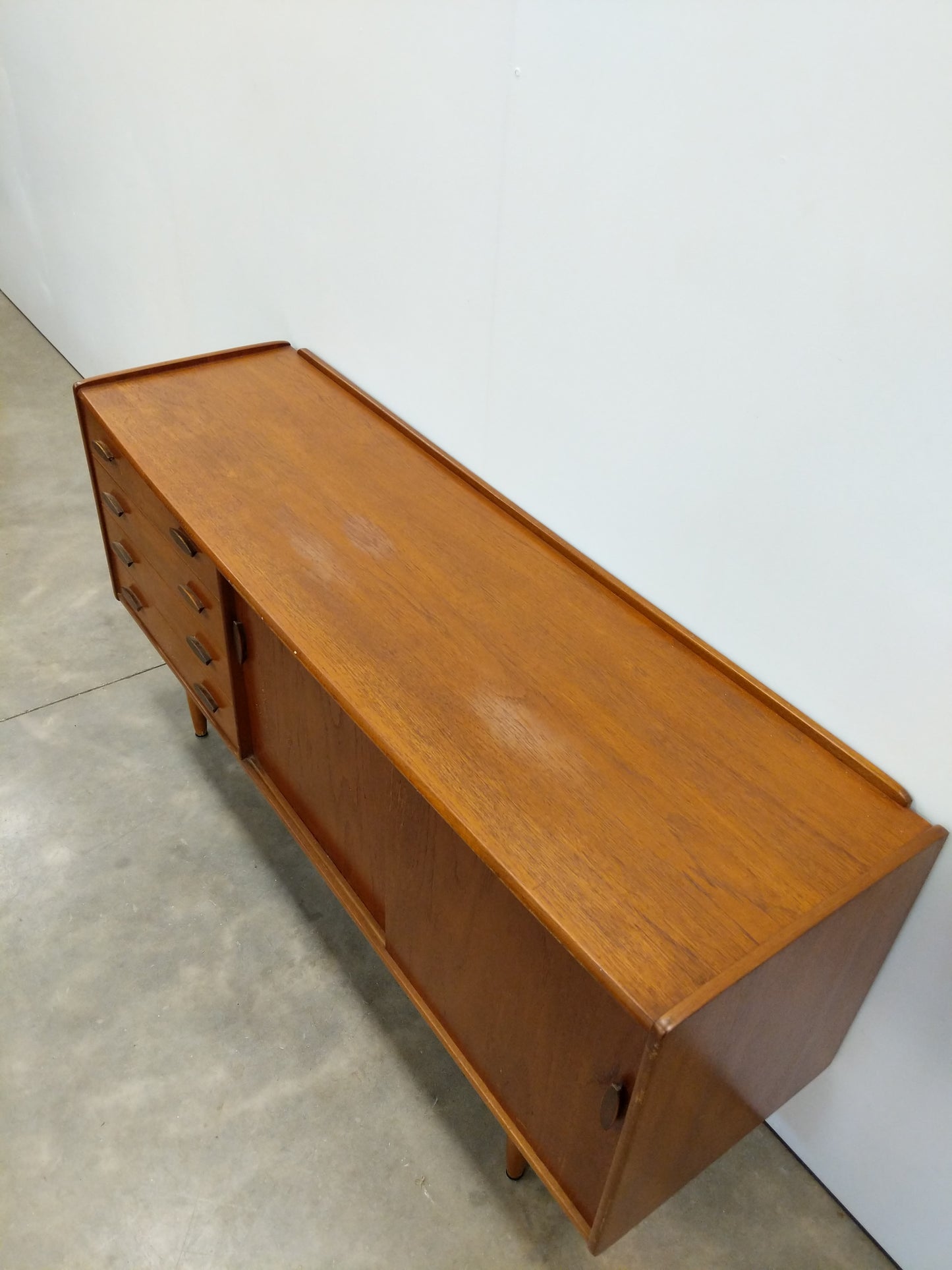 Vintage Mid Century Modern Teak Credenza by Welters of Wycombe