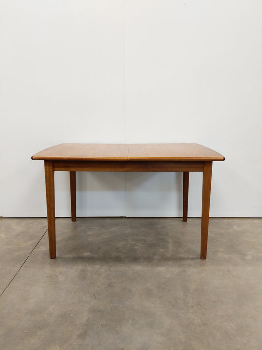 Vintage Mid Century Modern Teak Extendable Dining Table by Meredew