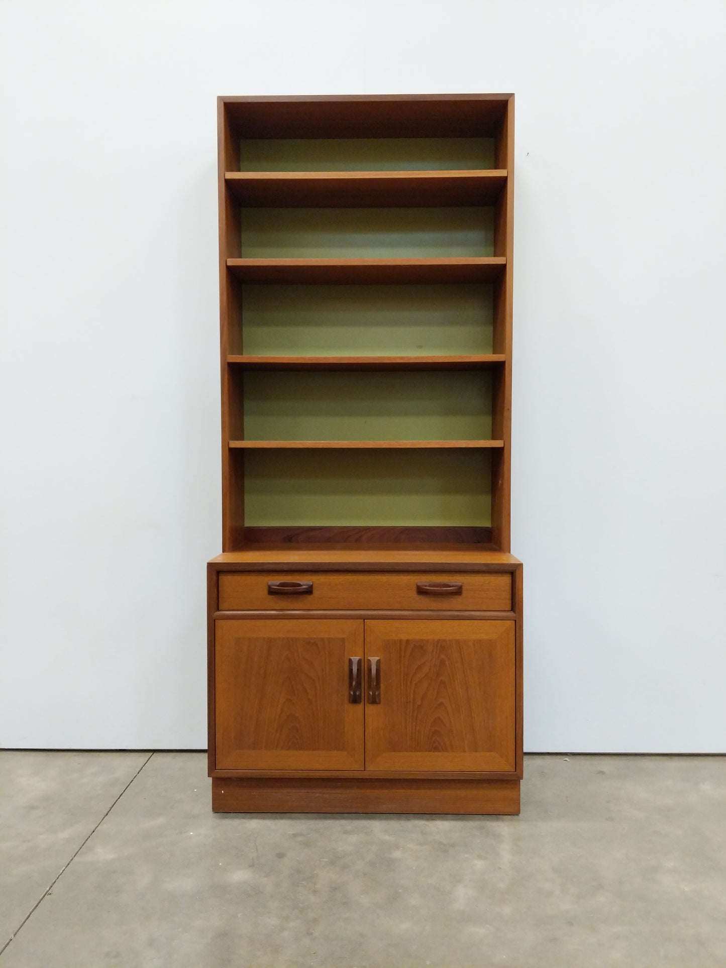 Vintage Mid Century Modern Teak Bookshelf by G Plan