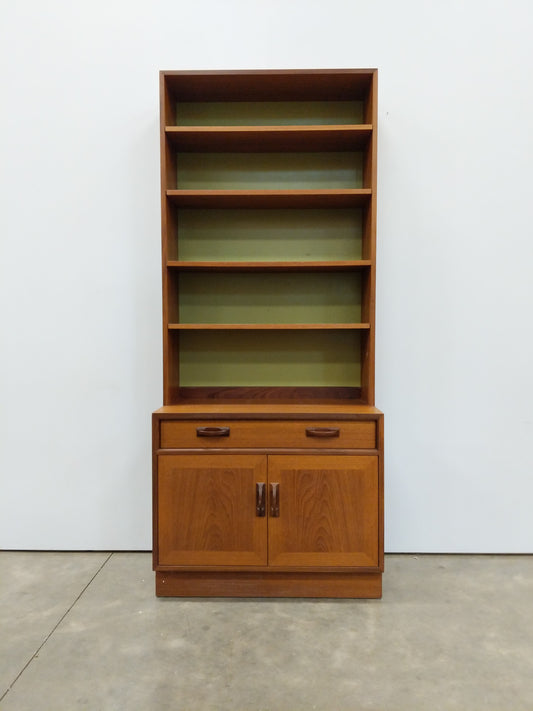 Vintage Mid Century Modern Teak Bookshelf by G Plan