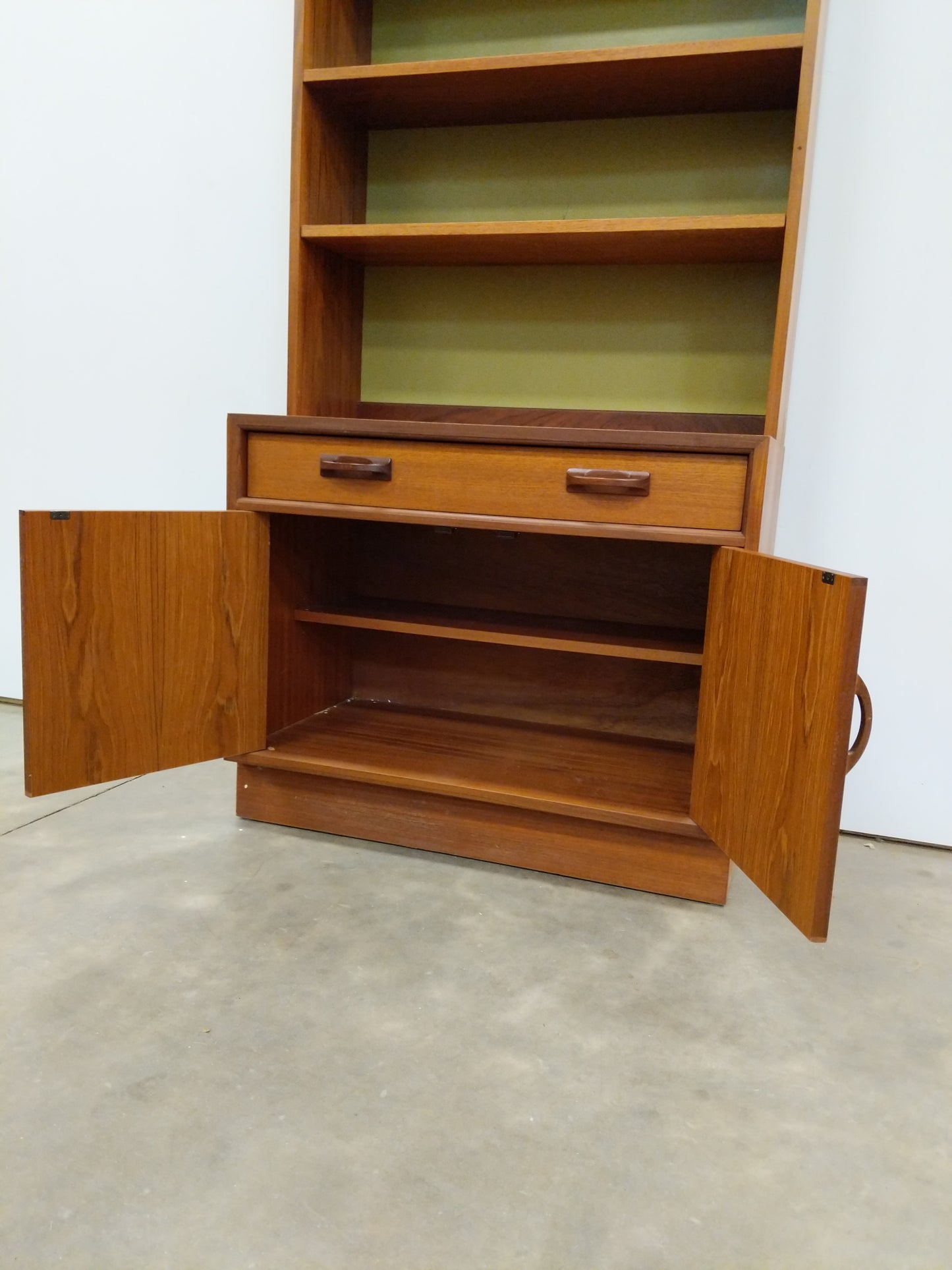 Vintage Mid Century Modern Teak Bookshelf by G Plan