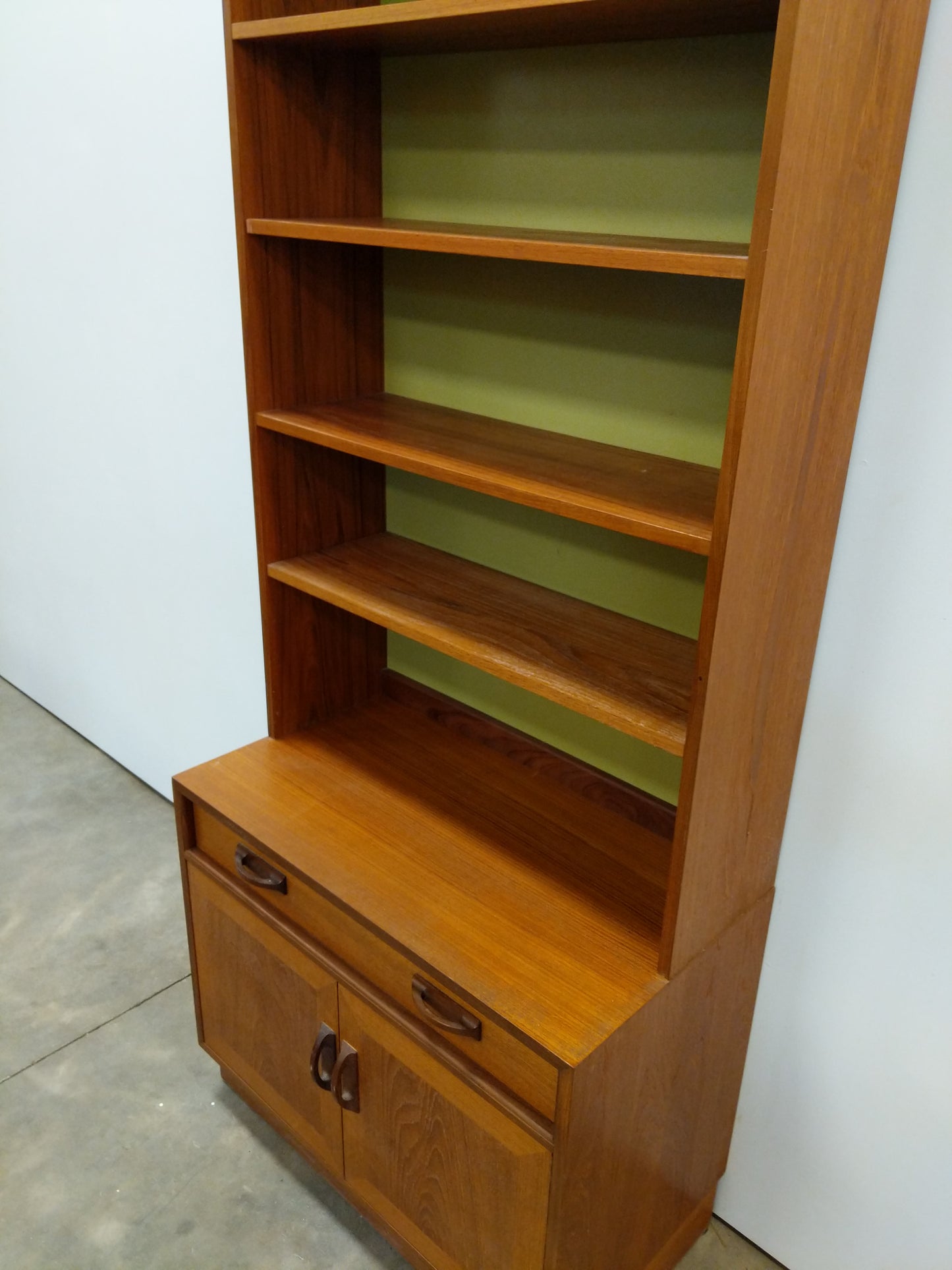 Vintage Mid Century Modern Teak Bookshelf by G Plan