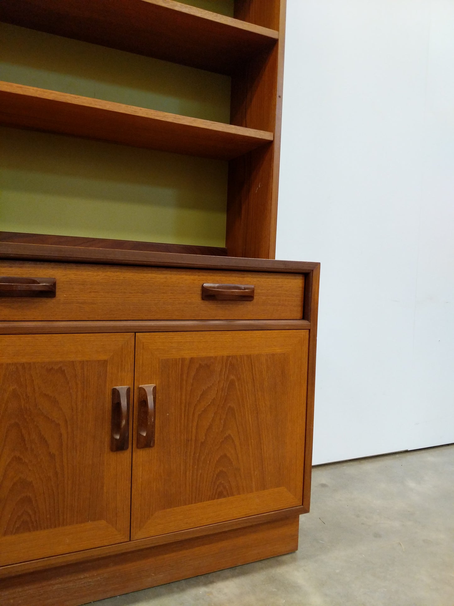 Vintage Mid Century Modern Teak Bookshelf by G Plan