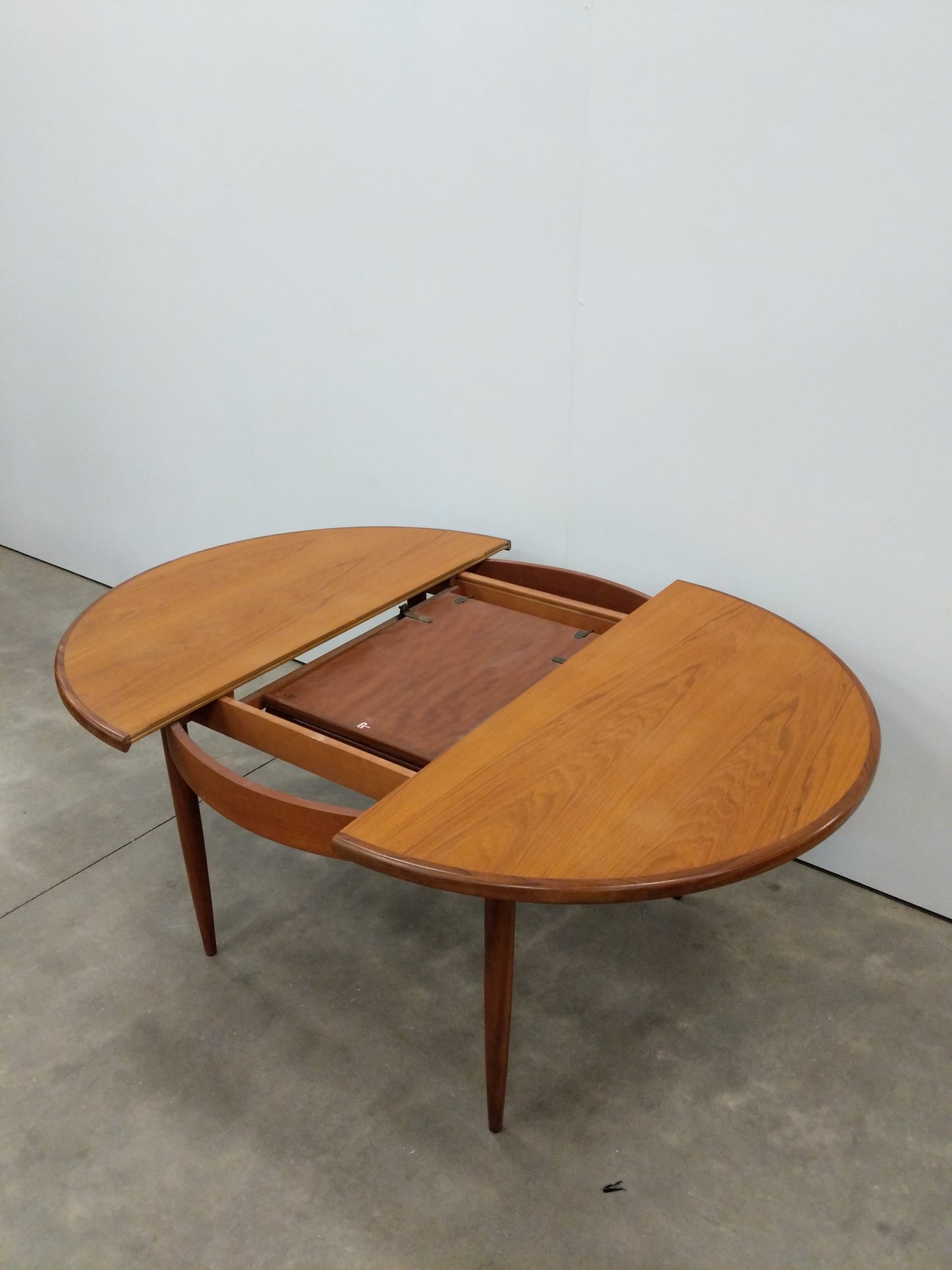 Vintage Mid Century Modern Teak Extendable Dining Table by G Plan