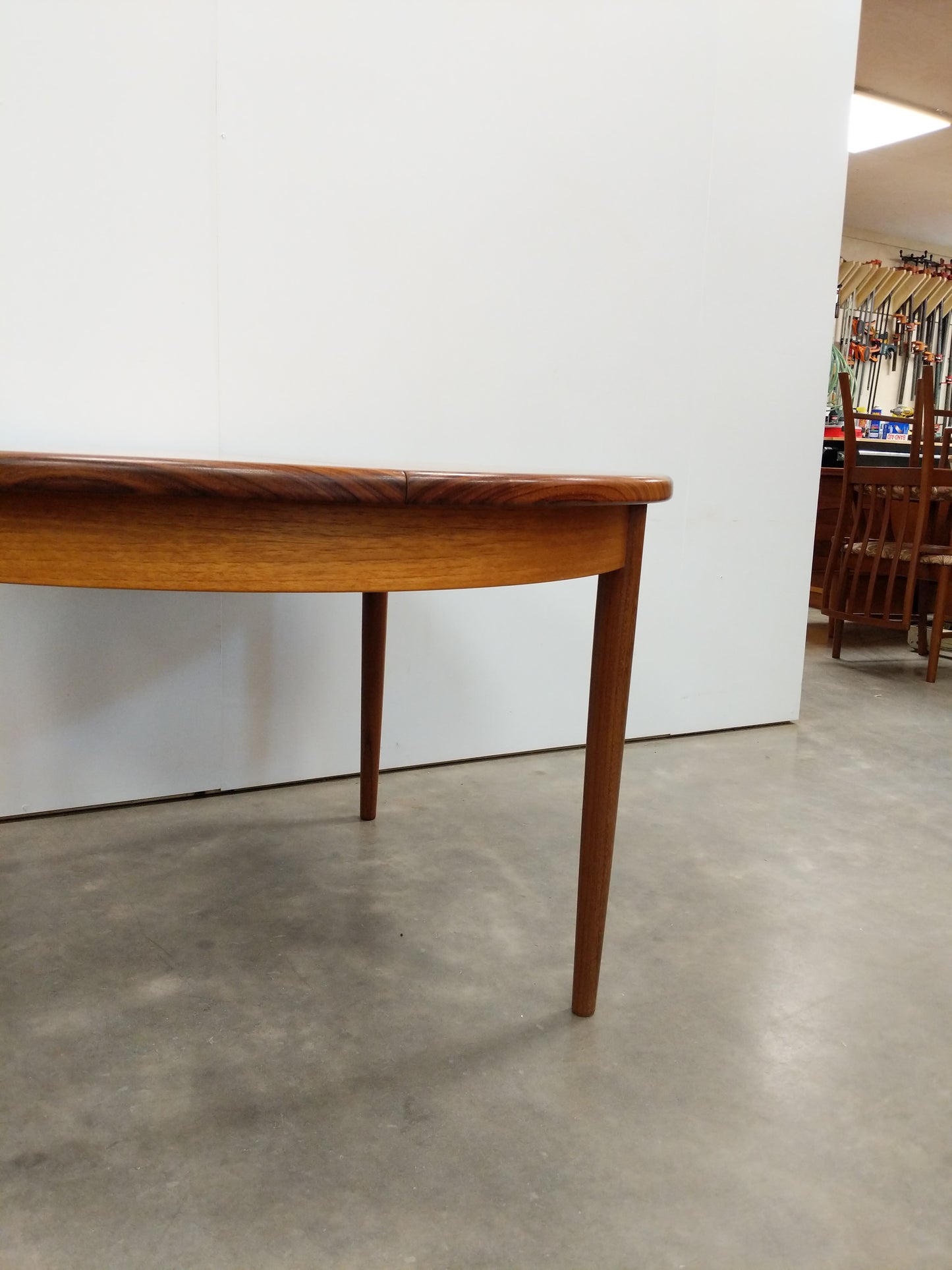 Vintage Mid Century Modern Teak Extendable Dining Table by G Plan