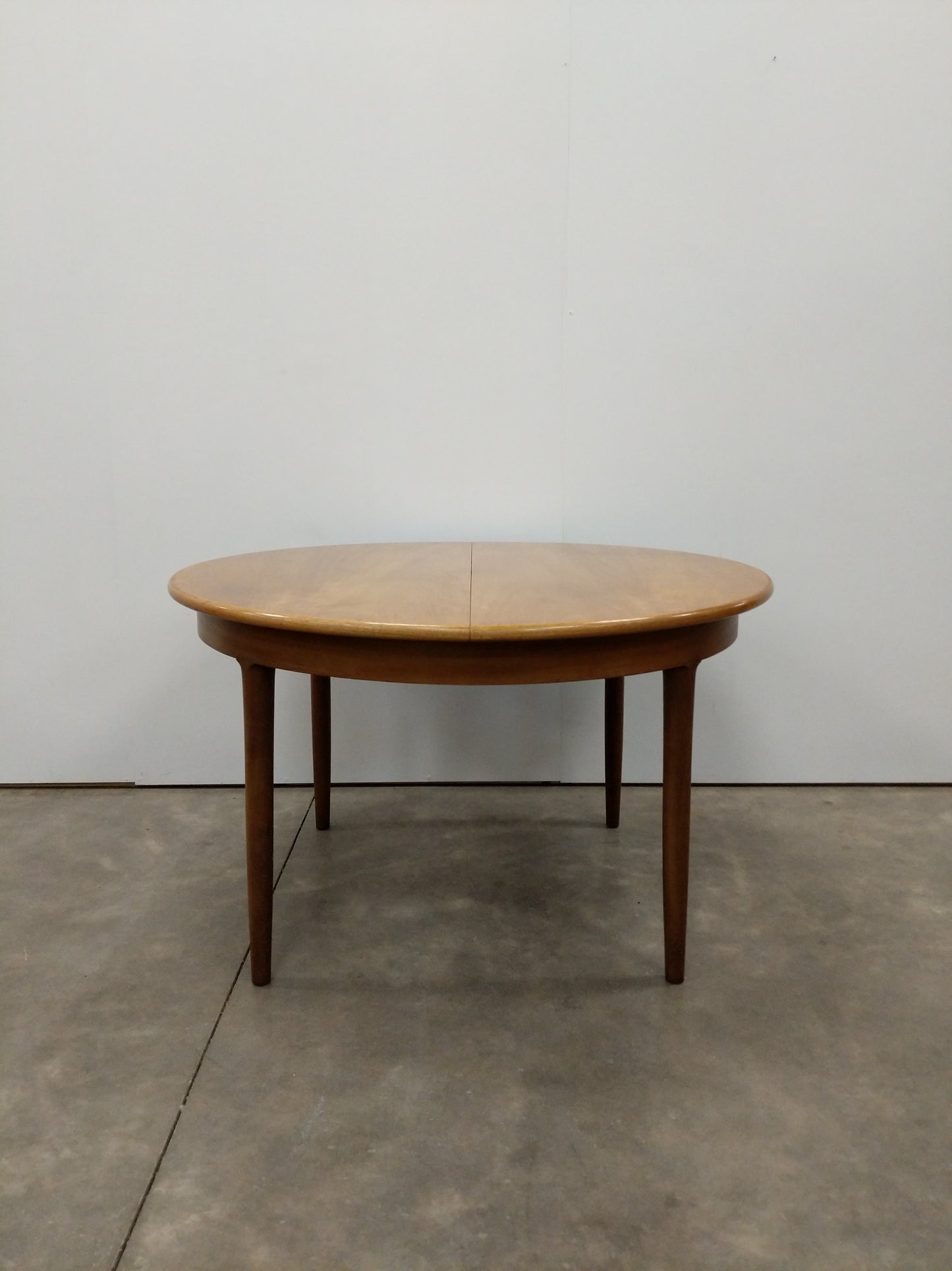 Vintage Mid Century Modern Teak Extendable Dining Table