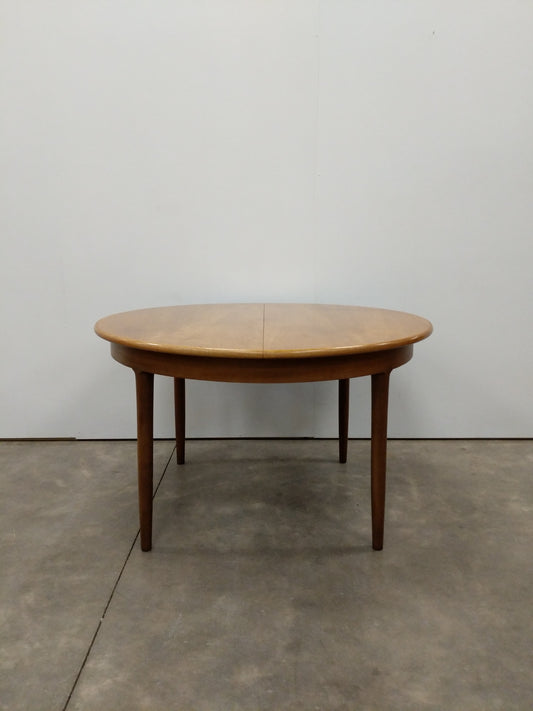 Vintage Mid Century Modern Teak Extendable Dining Table
