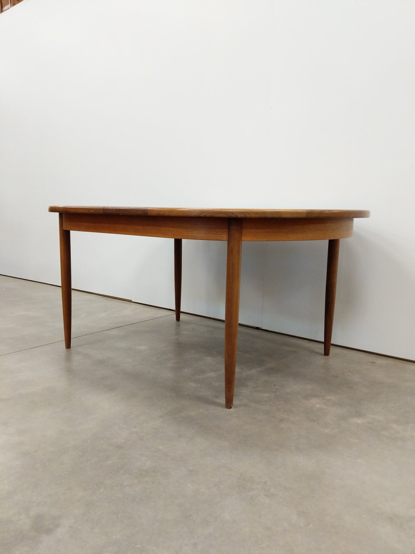 Vintage Mid Century Modern Teak Extendable Dining Table by G Plan