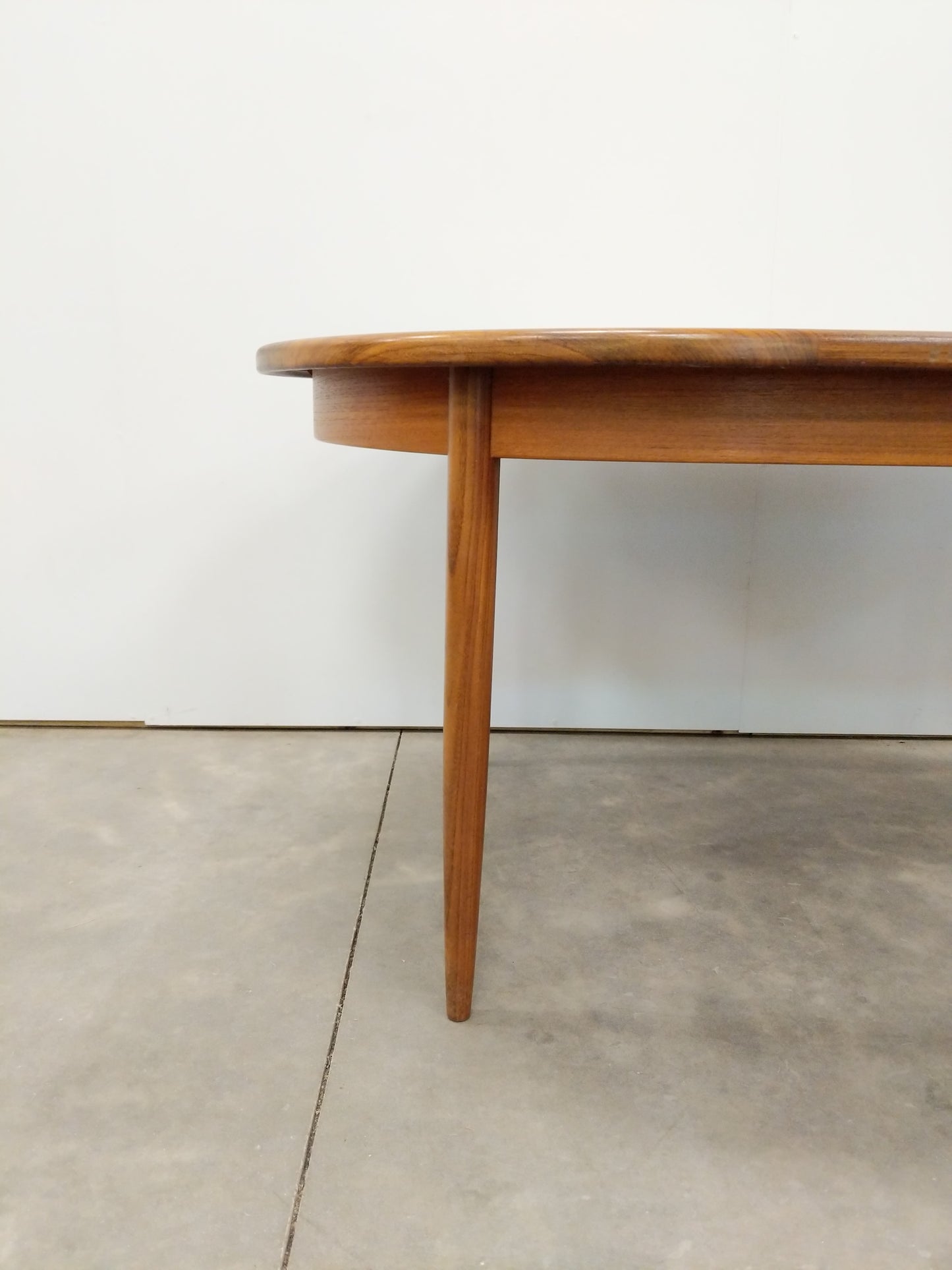 Vintage Mid Century Modern Teak Extendable Dining Table by G Plan