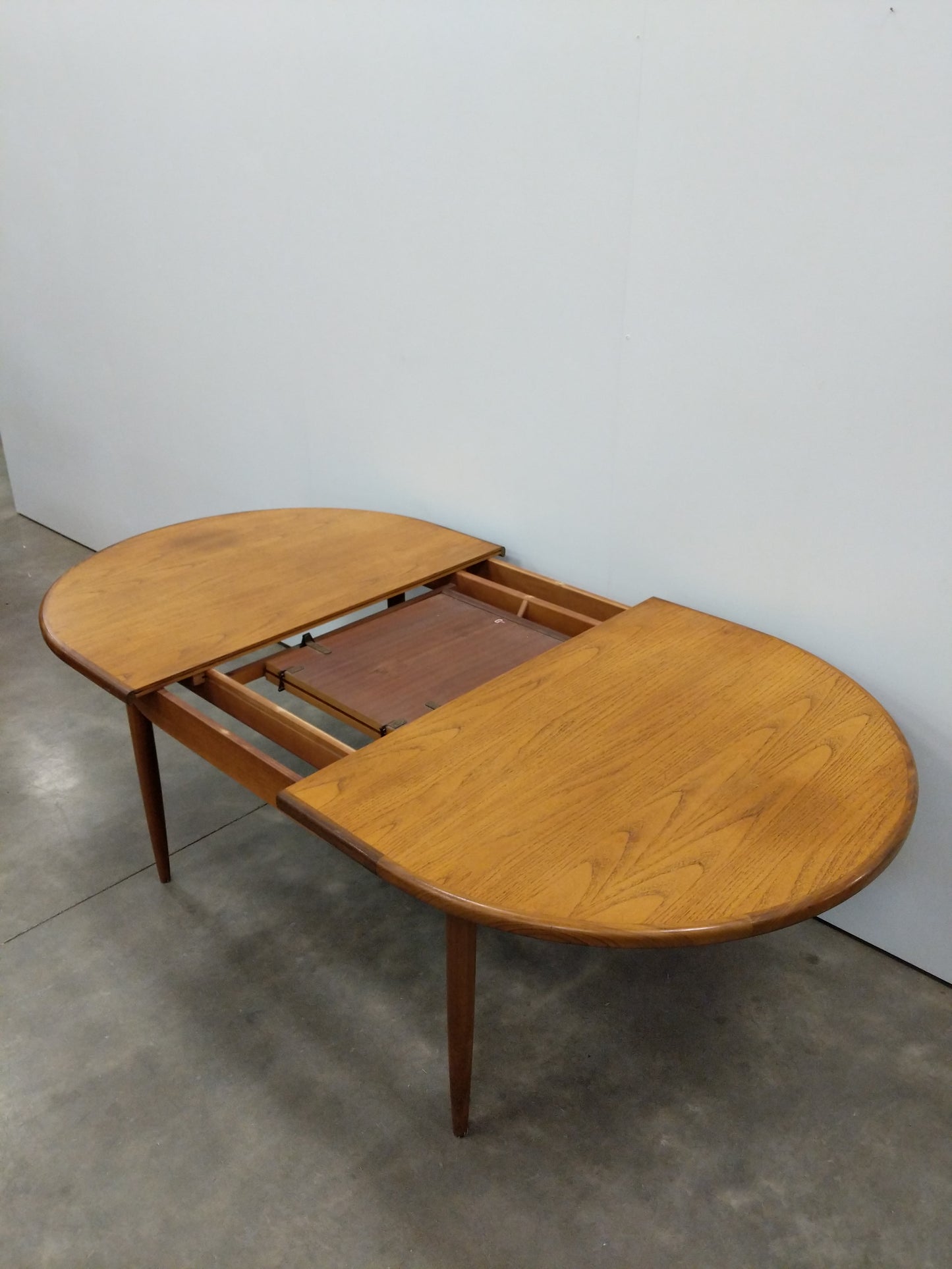 Vintage Mid Century Modern Teak Extendable Dining Table by G Plan