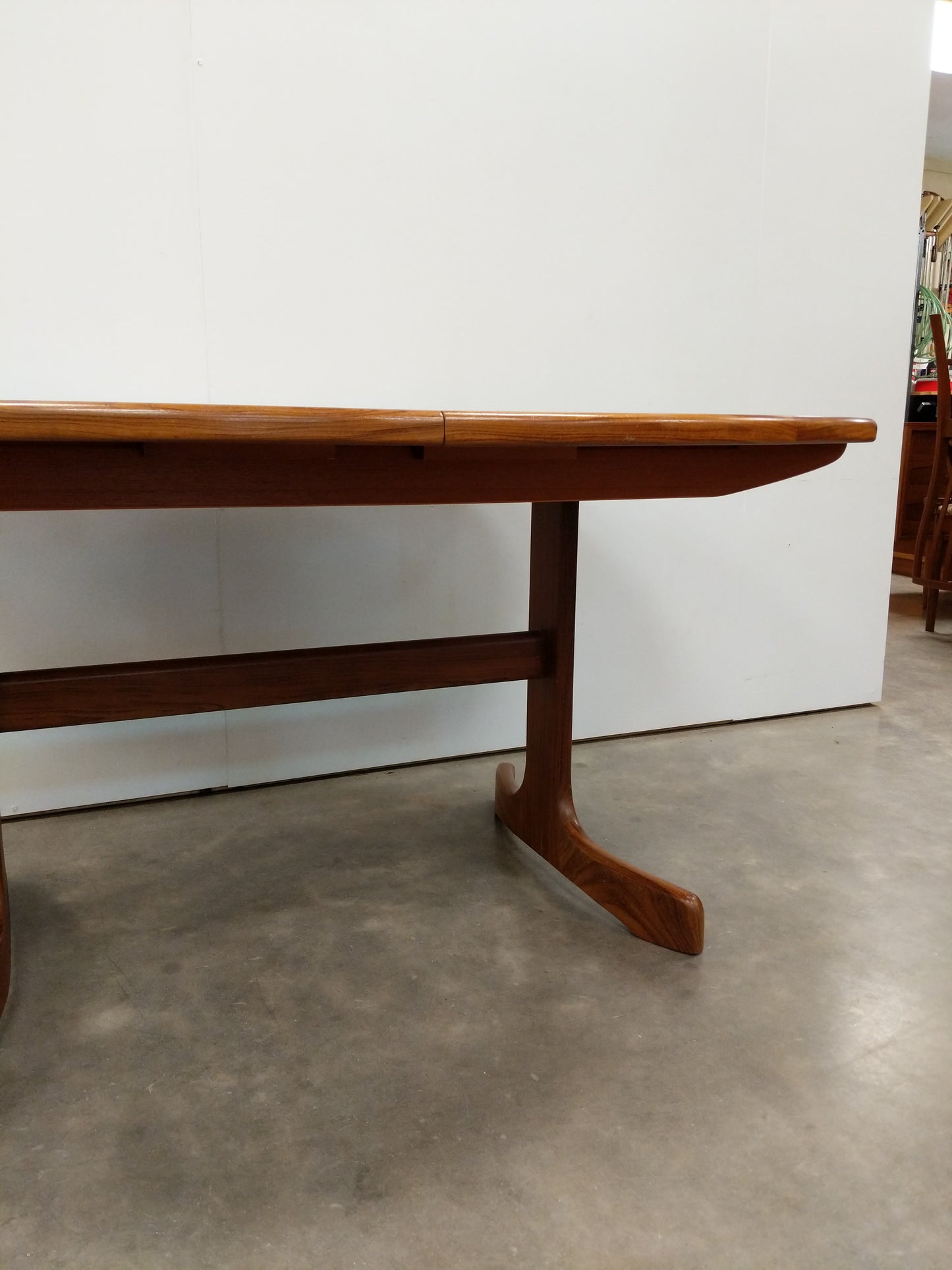 Vintage Mid Century Modern Teak Extendable Dining Table by G Plan