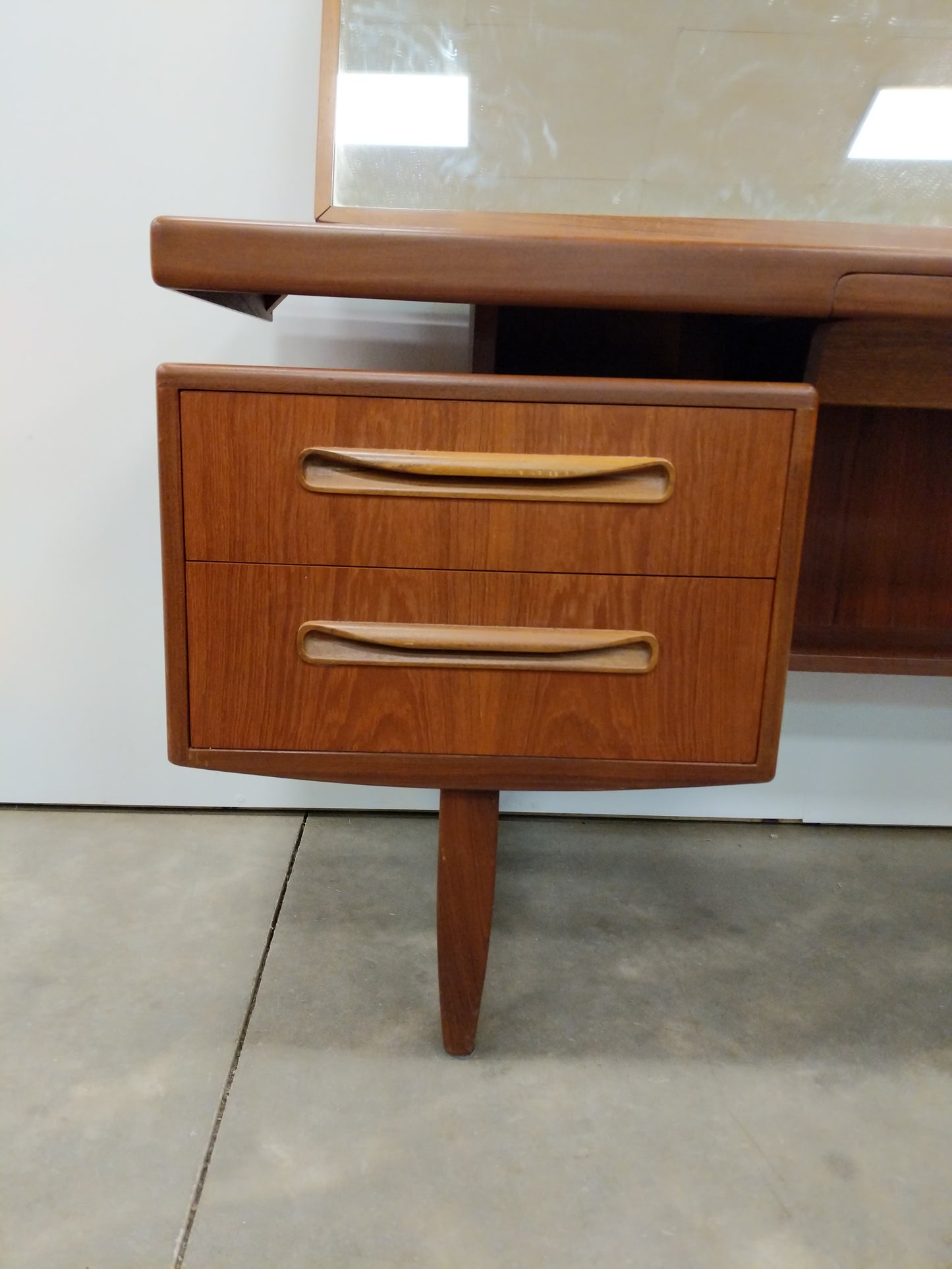 Vintage Mid Century Modern Teak Vanity / Dressing Table by G Plan