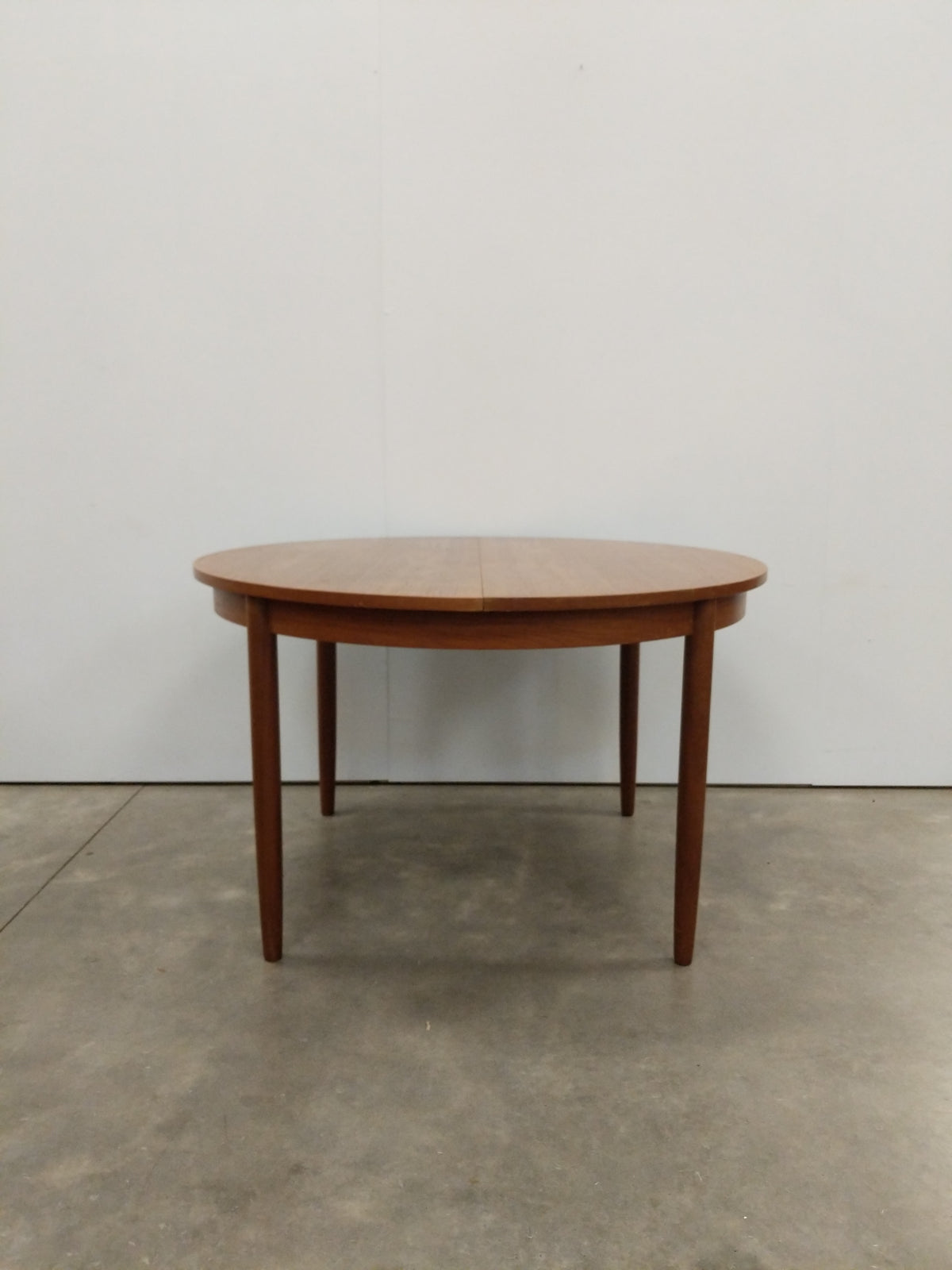 Vintage Mid Century Modern Teak Extendable Dining Table