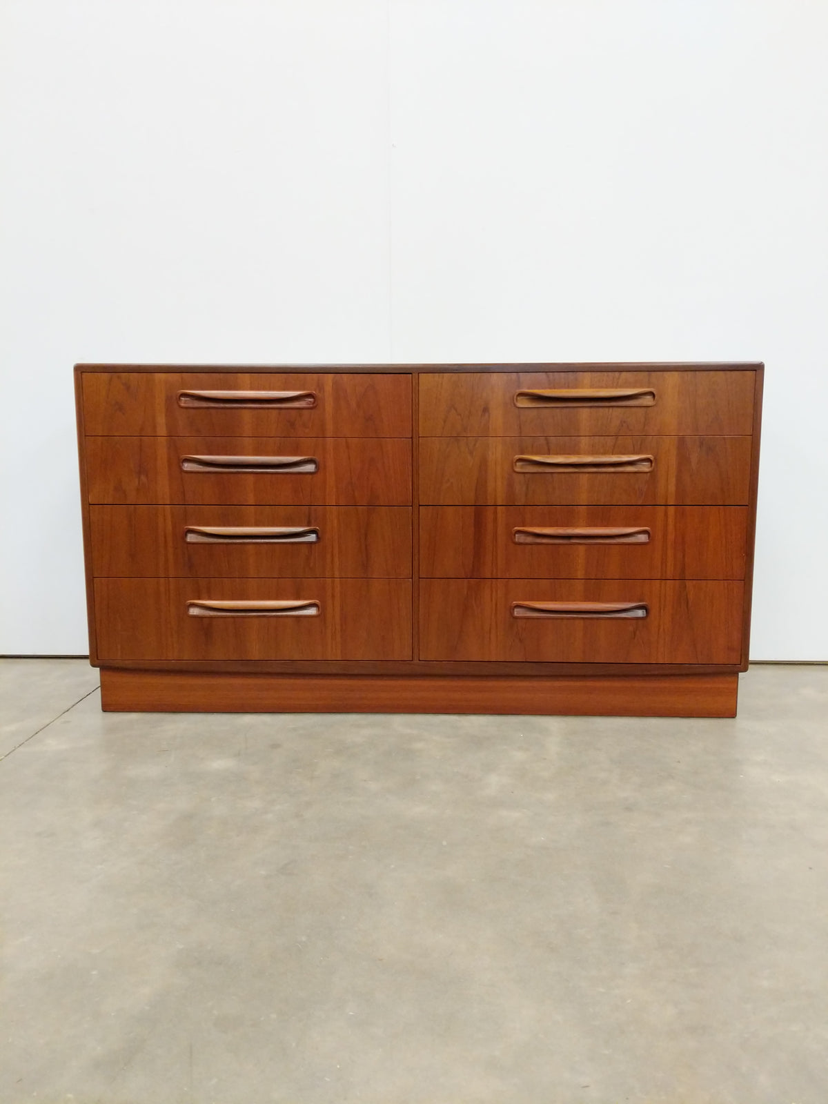 Vintage Mid Century Modern Teak Dresser by G Plan