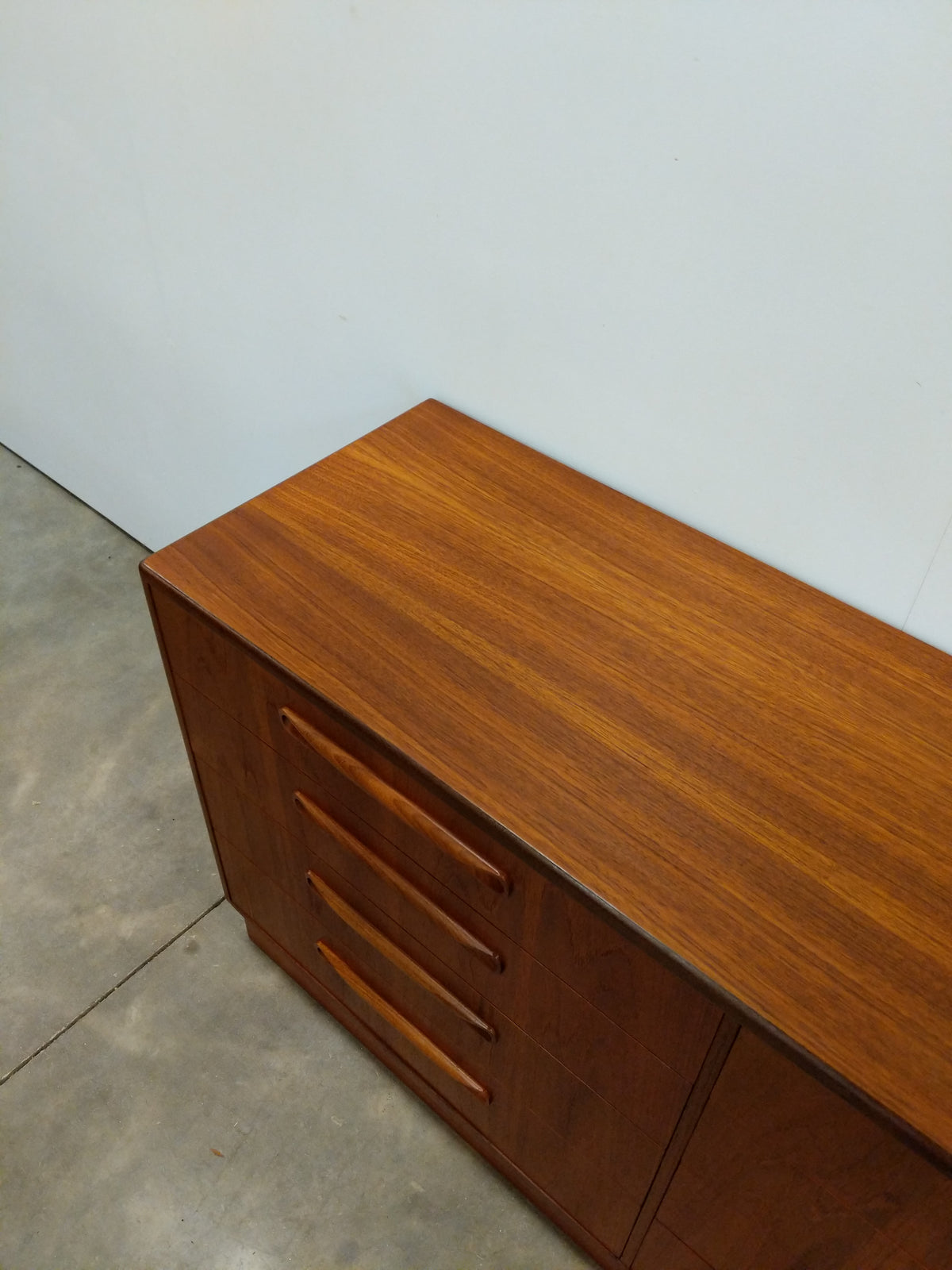 Vintage Mid Century Modern Teak Dresser by G Plan
