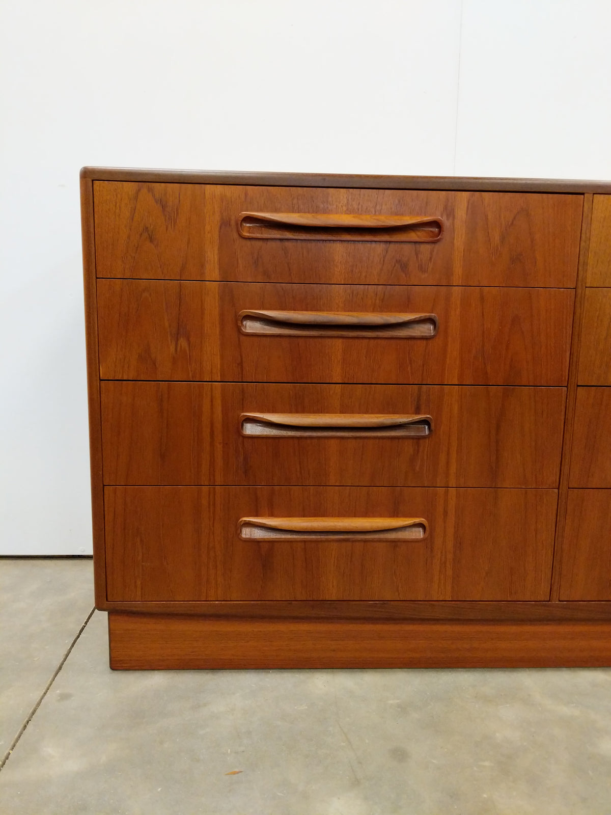 Vintage Mid Century Modern Teak Dresser by G Plan