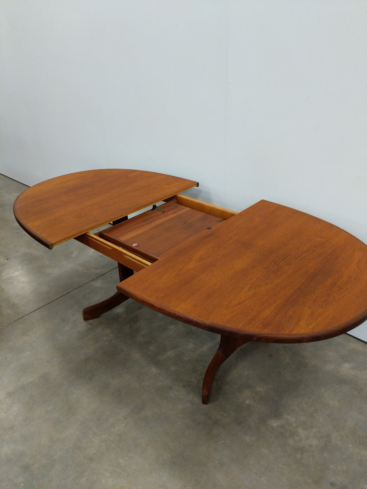 Vintage Mid Century Modern Teak Extendable Dining Table by G Plan