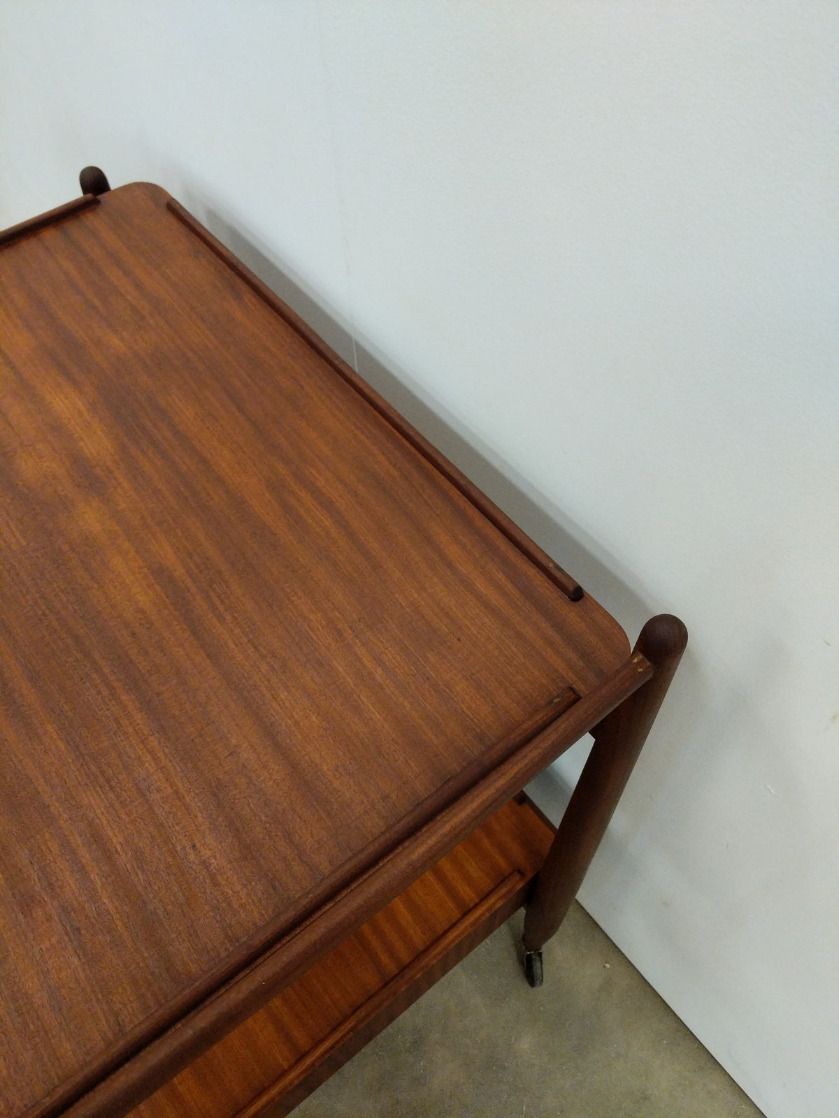 Vintage Mid Century Modern Teak Trolley / Cart by White & Newton