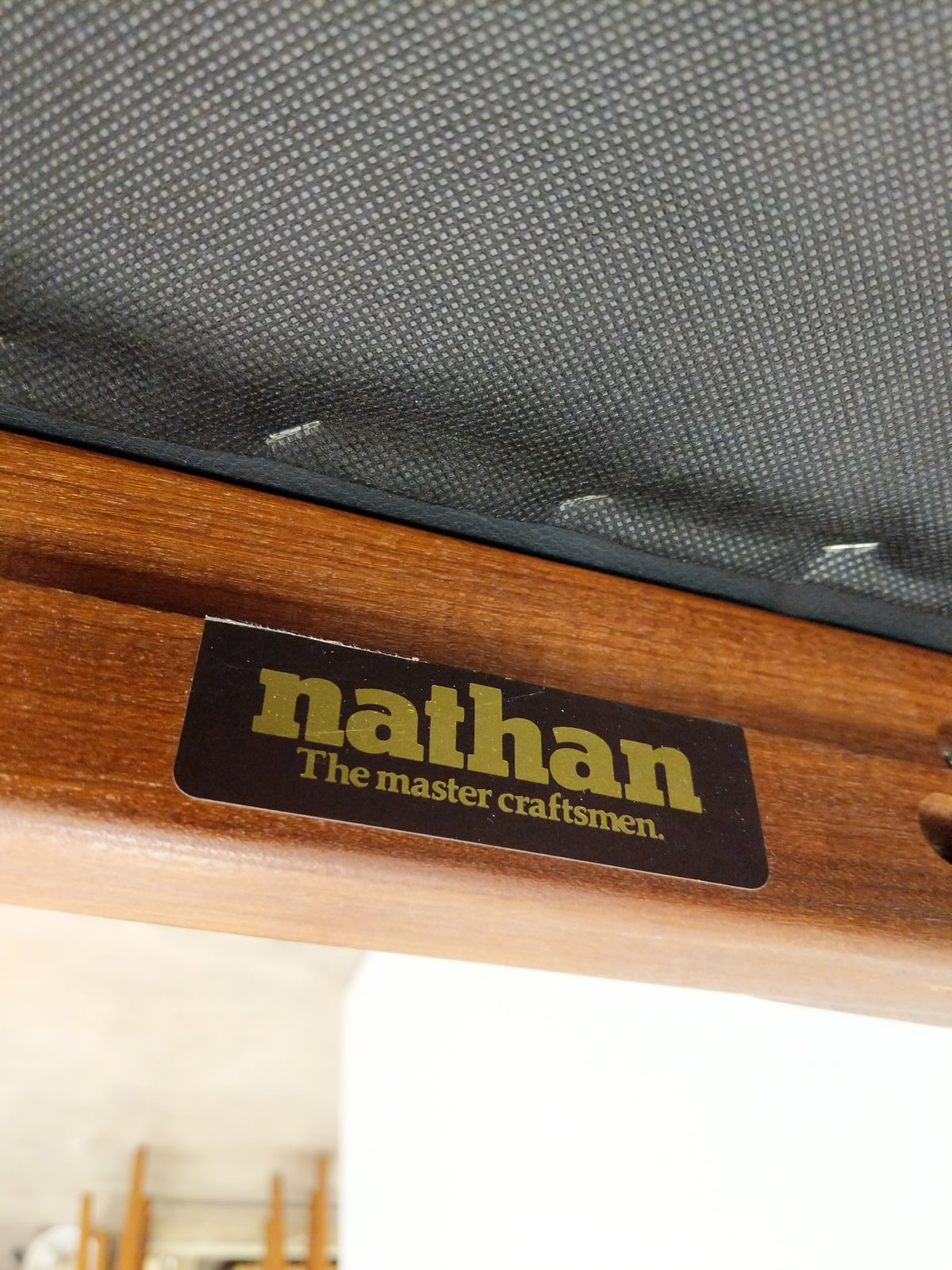 Pair of Vintage Teak Nathan Mid Century Modern Armchairs