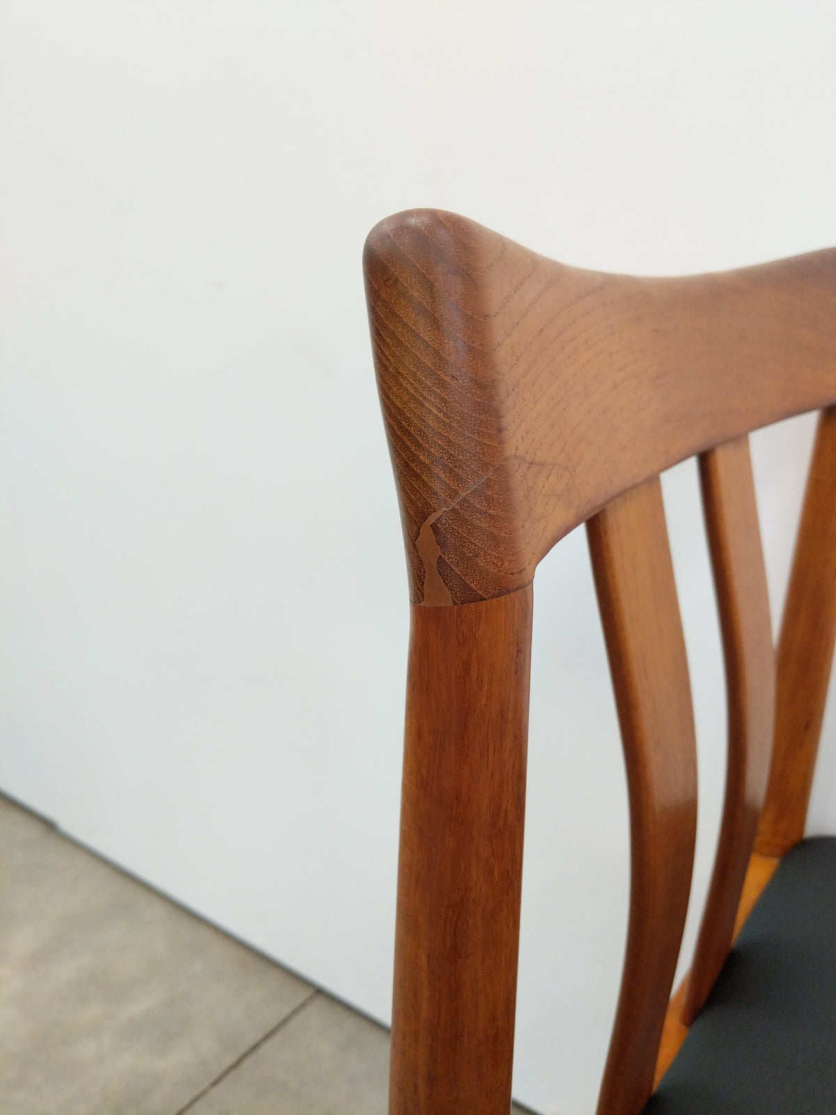 Vintage Vamdrup Stolefabrik Danish Modern Teak Chair